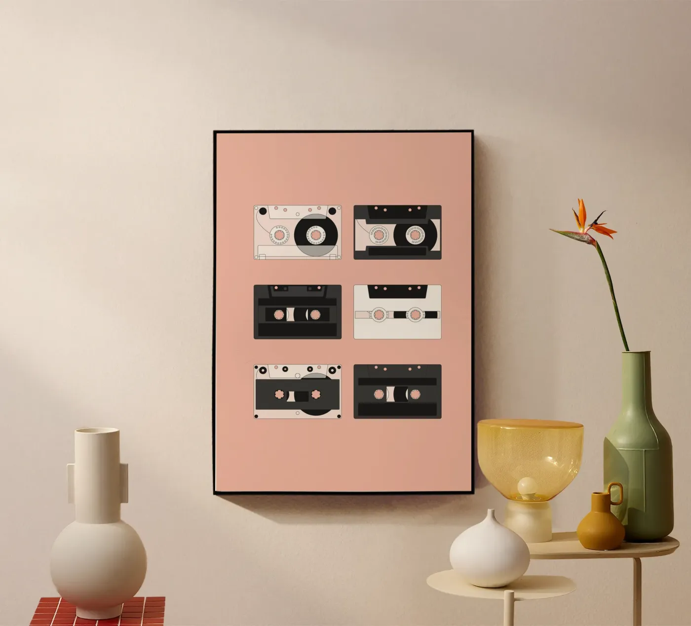 Cassette Pattern #3 plexiglas de kathrinmay