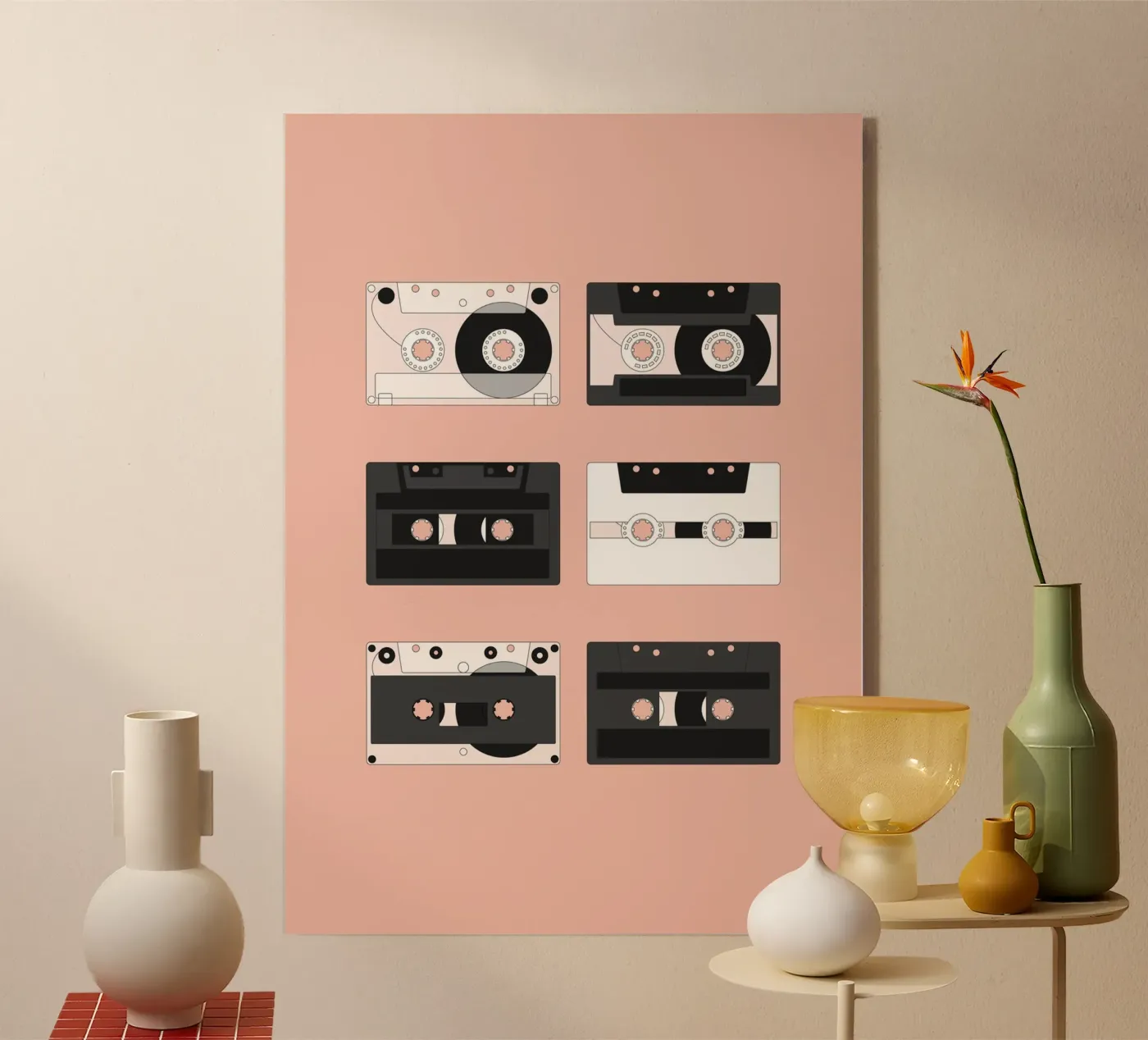 Cassette Pattern #3 plexiglas de kathrinmay