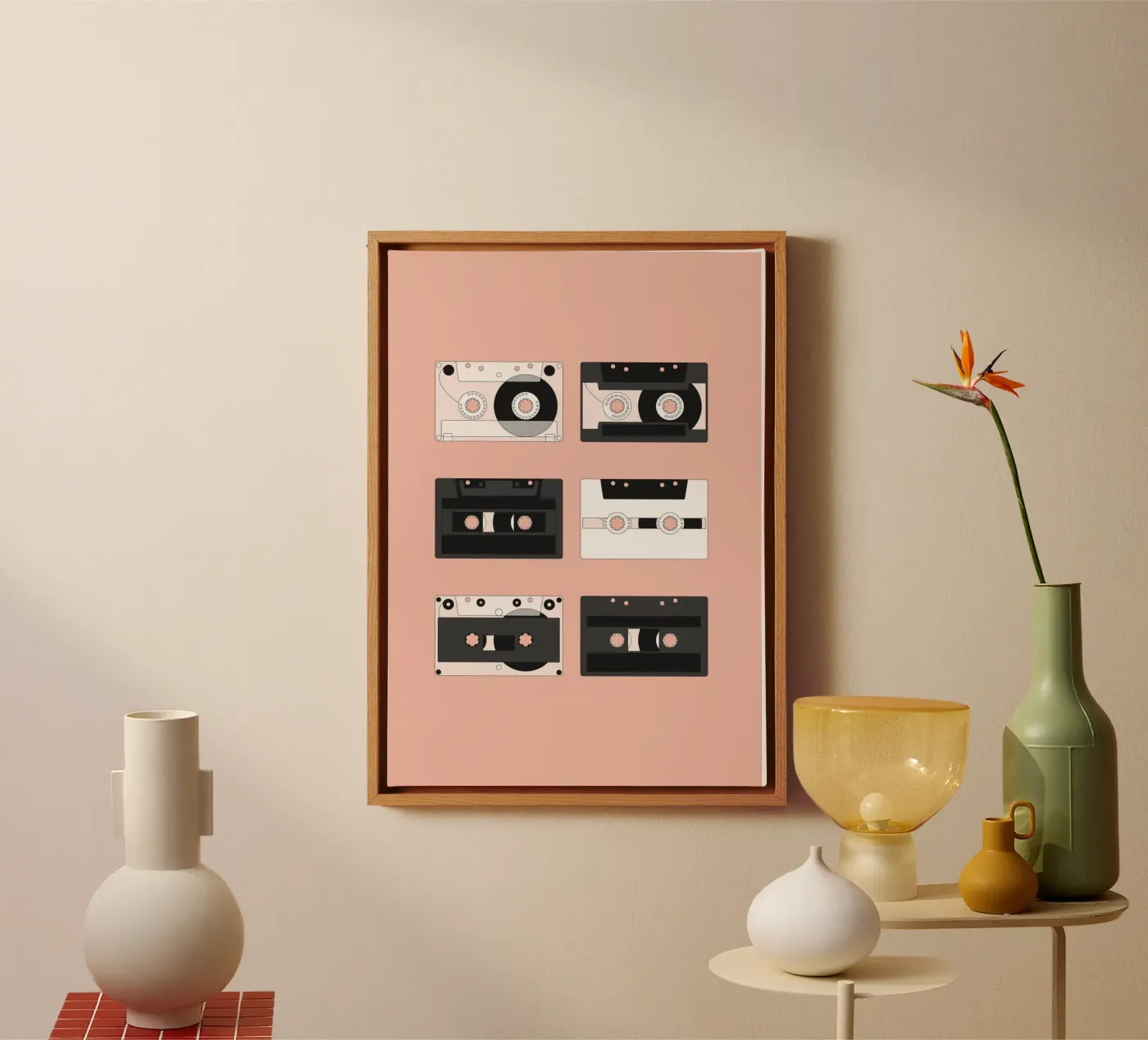 Cassette Pattern #3 tela da kathrinmay