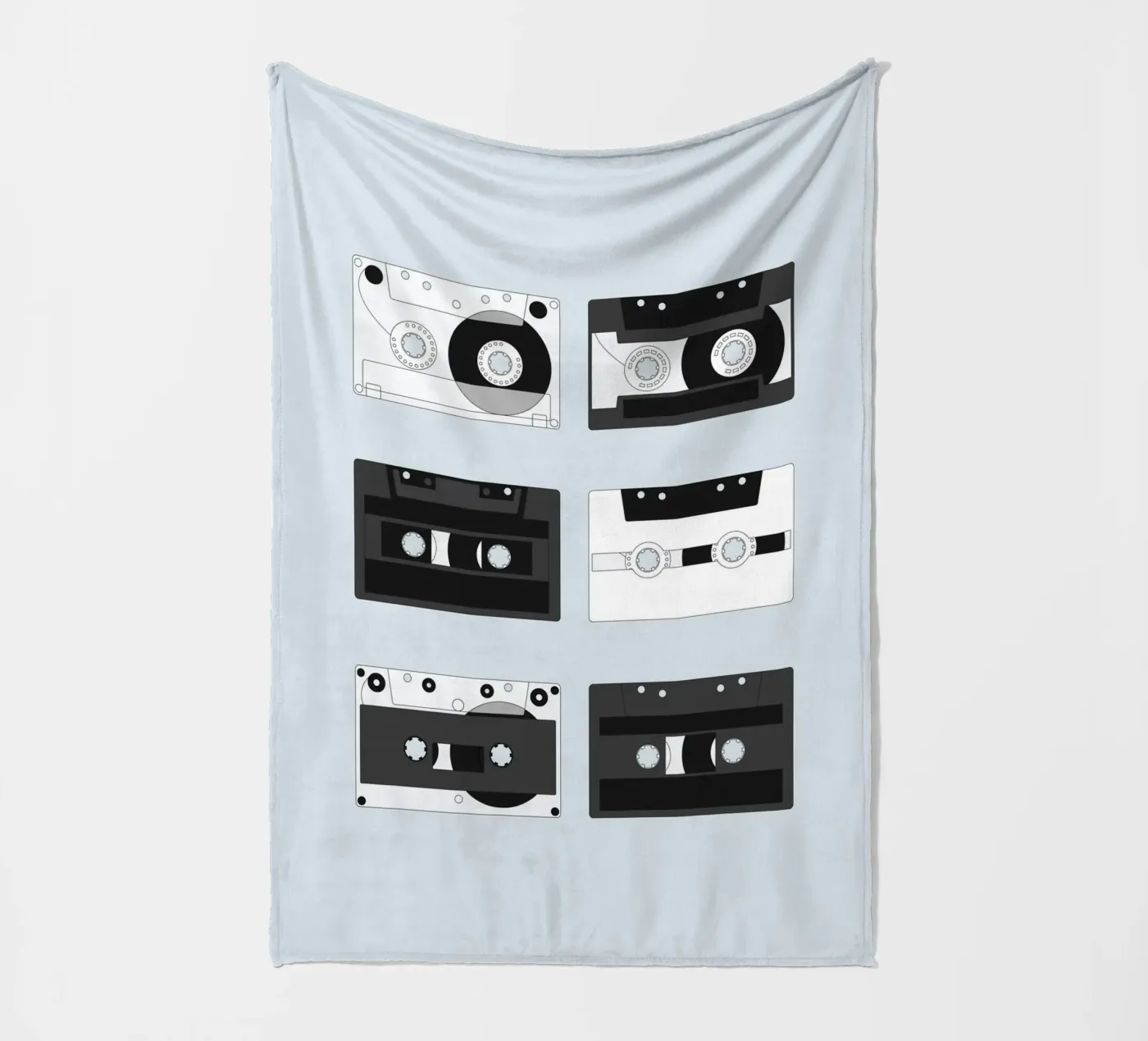 Cassette Pattern #4 fleecedeken van kathrinmay