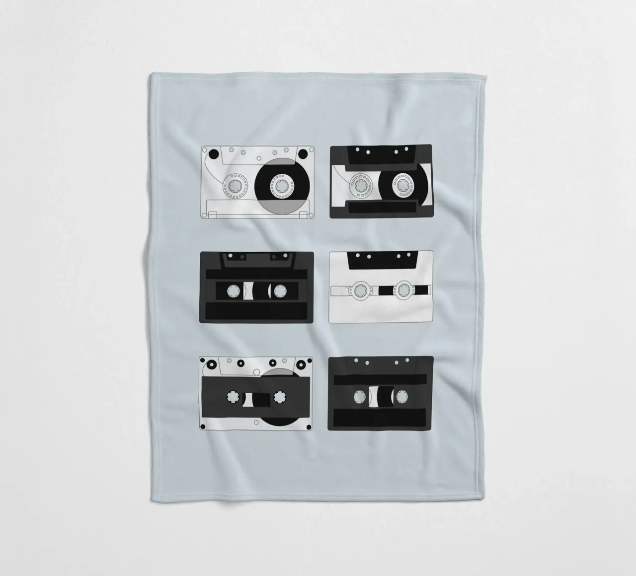 Cassette Pattern #4 coperta in pile da kathrinmay