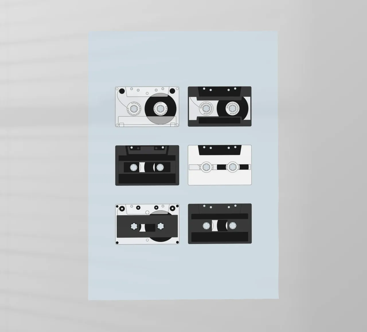 Cassette Pattern #4 pellicola backlit da kathrinmay