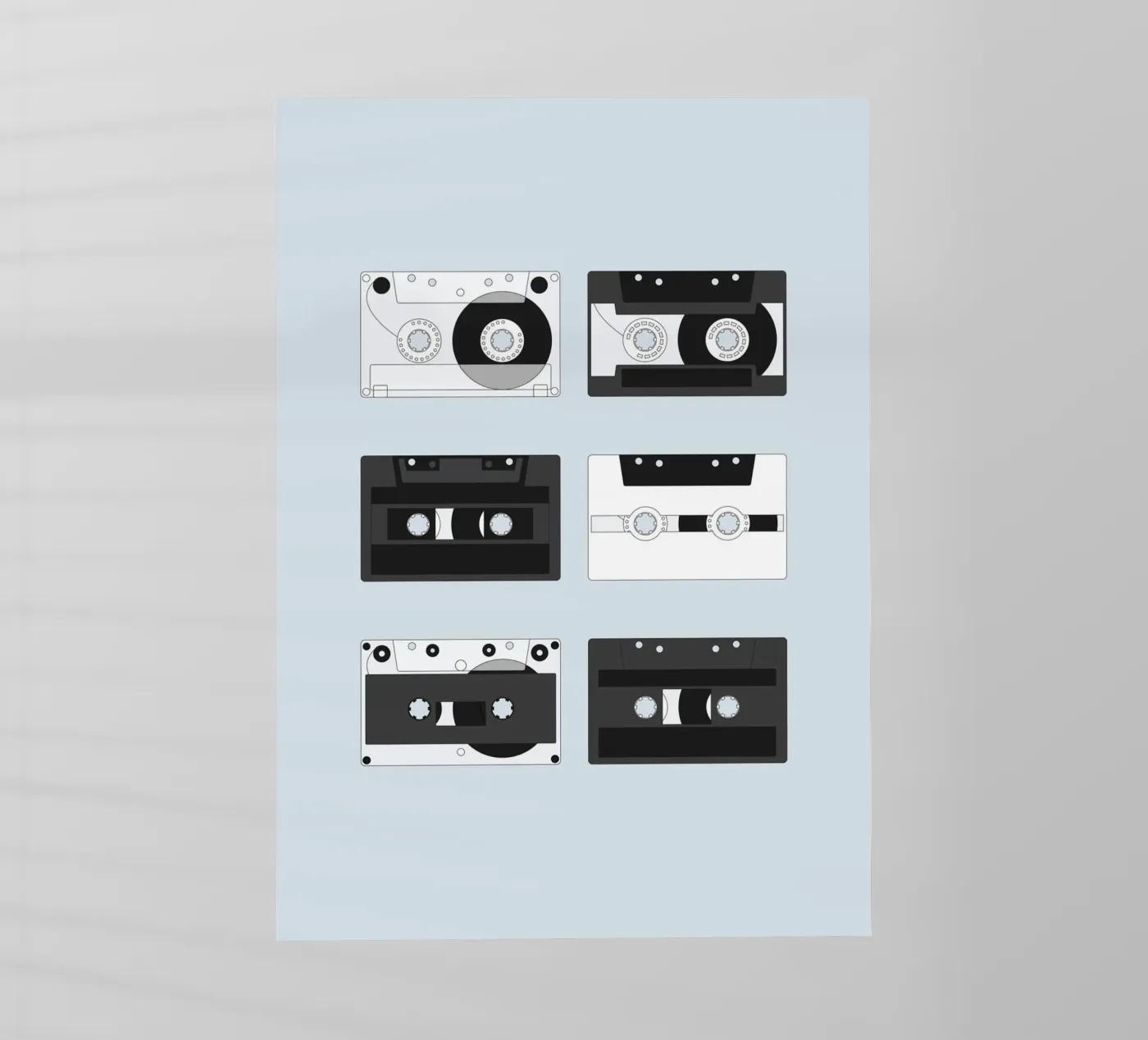 Cassette Pattern #4 pellicola backlit da kathrinmay