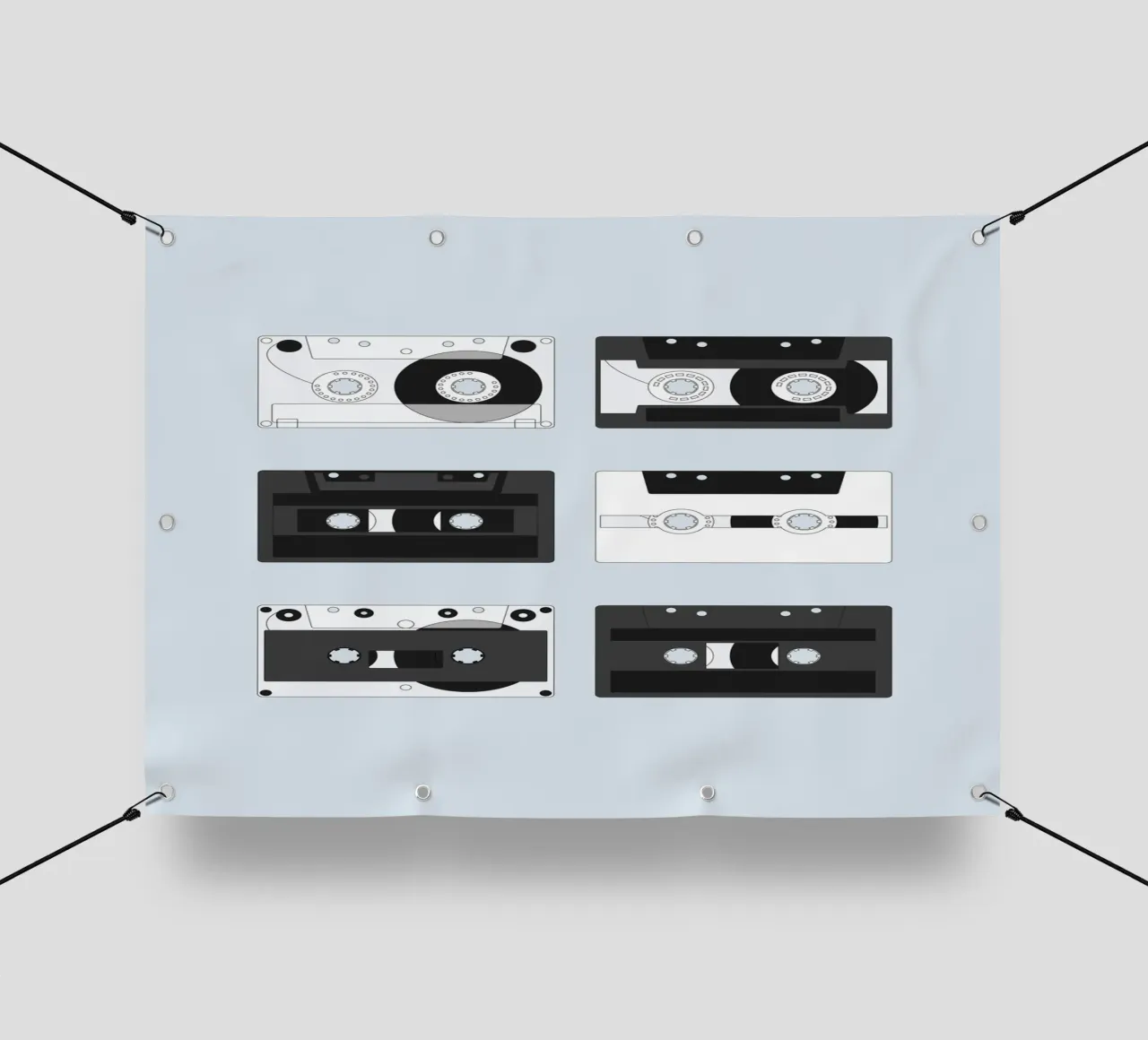 Cassette Pattern #4 telo in pvc da kathrinmay