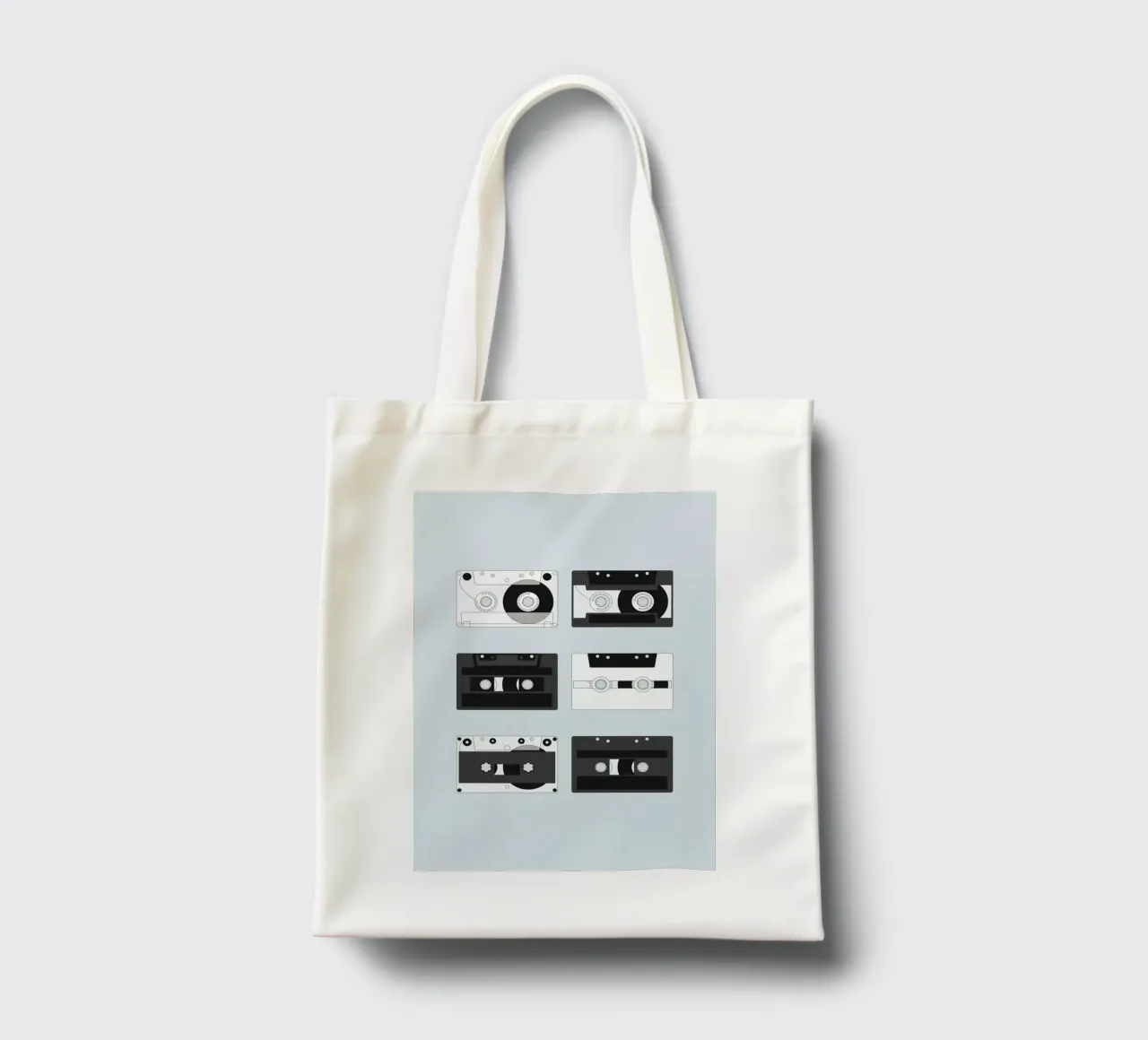 Cassette Pattern #4 borsa in juta da kathrinmay