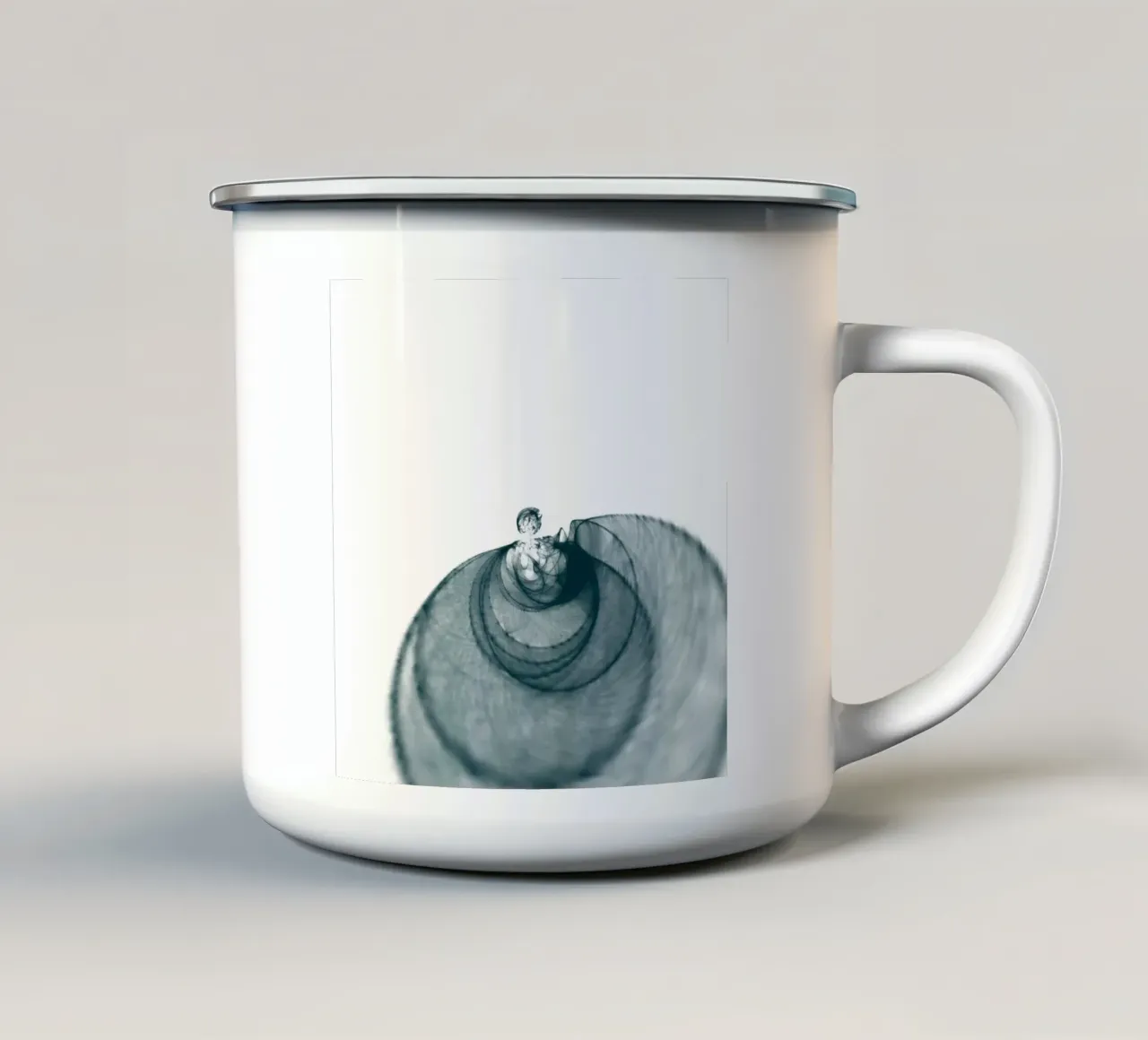 Gocce tazza in smalto da Jana Leonenkov Art