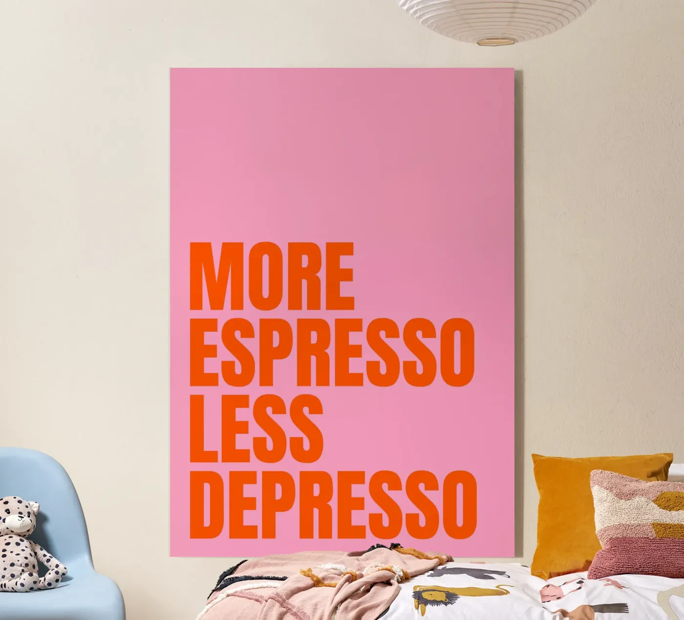 More Espresso acryl van Athene Fritsch