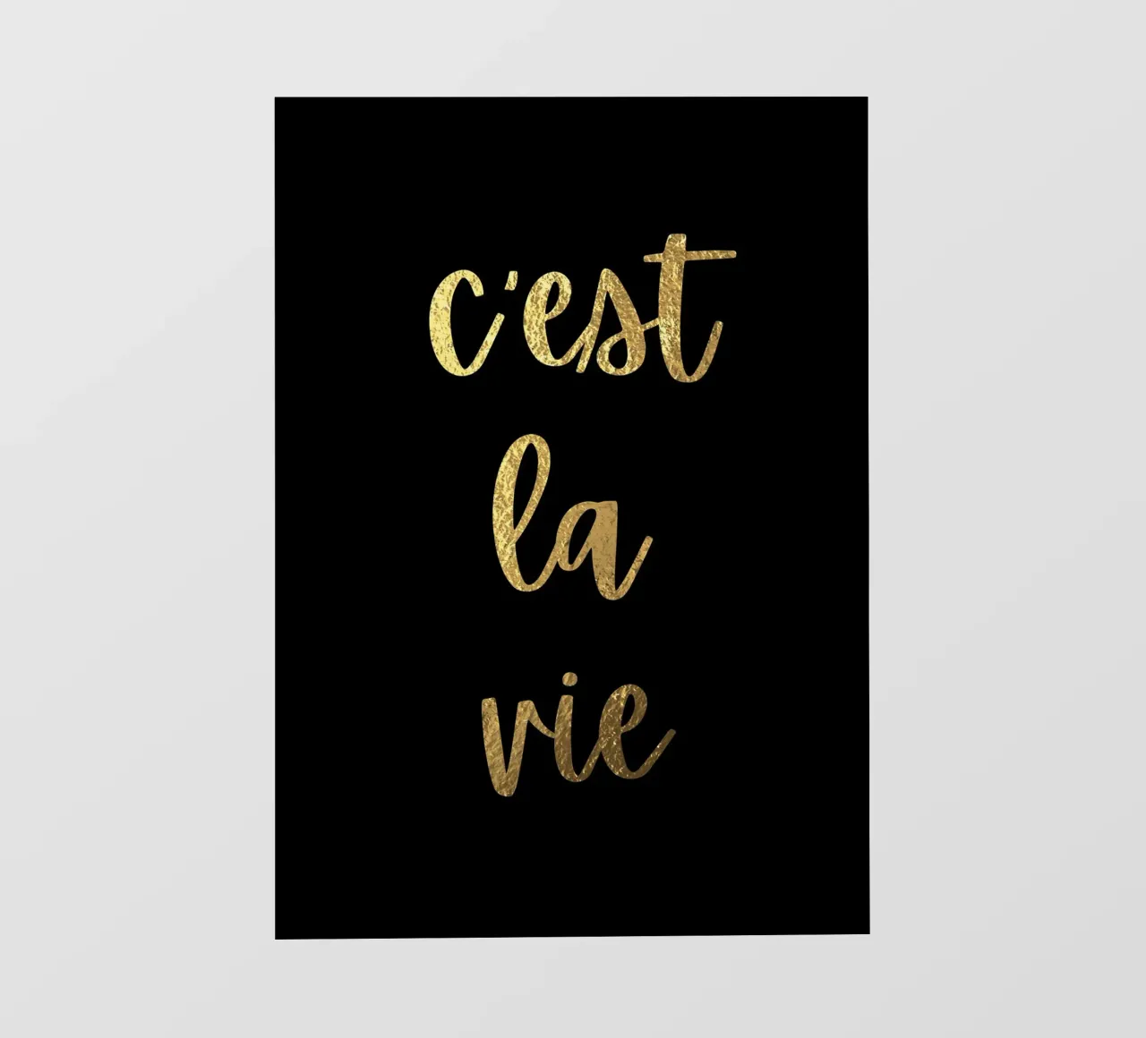 C'est la vie pellicola backlit da PinkCandyWalls