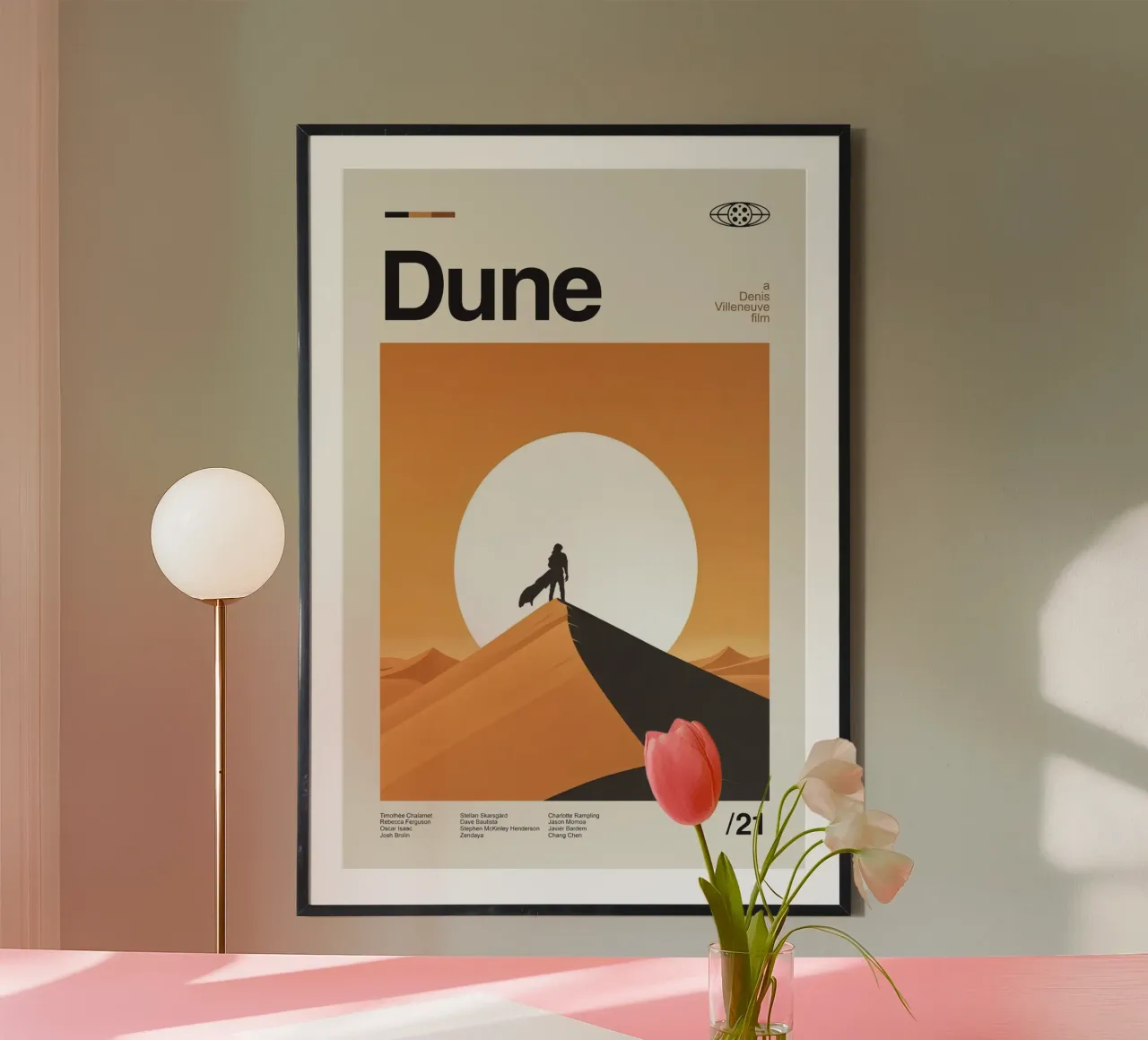 Oldtimer-Film, 1984 Poster mit Kunststoffrahmen von Kaiser Sabrina