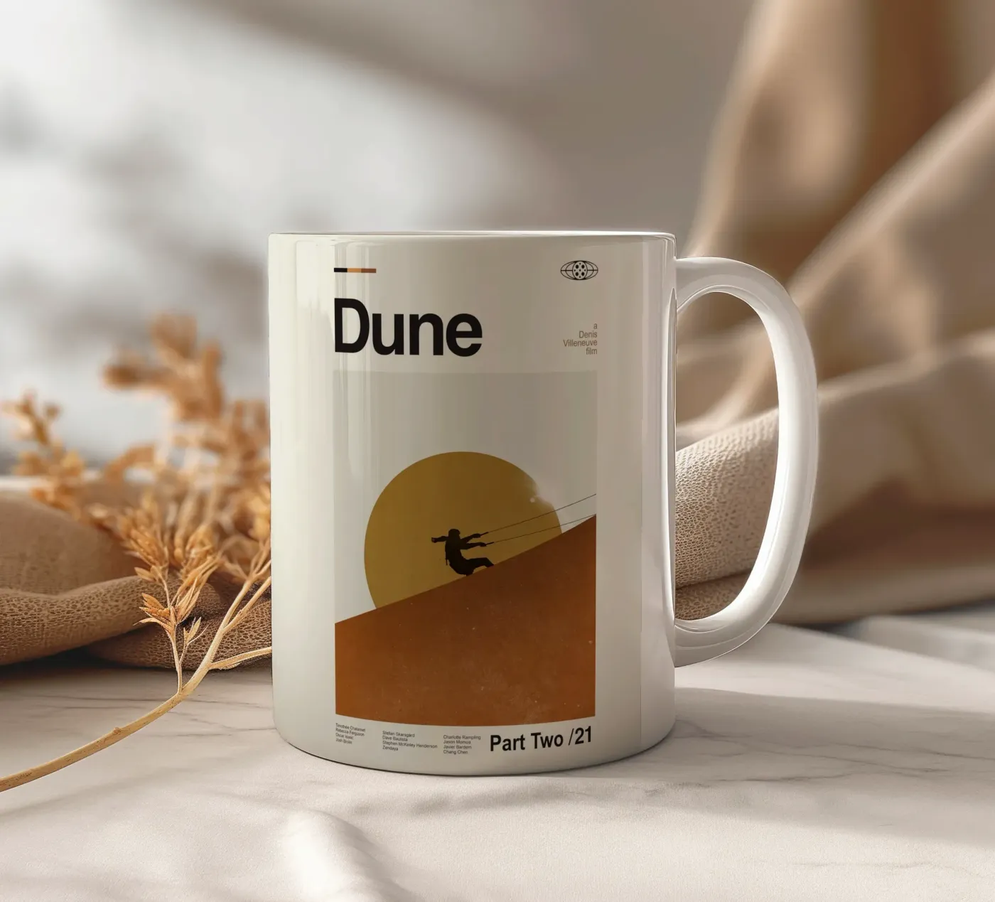 Part Two ceramic mug by Kaiser Sabrina