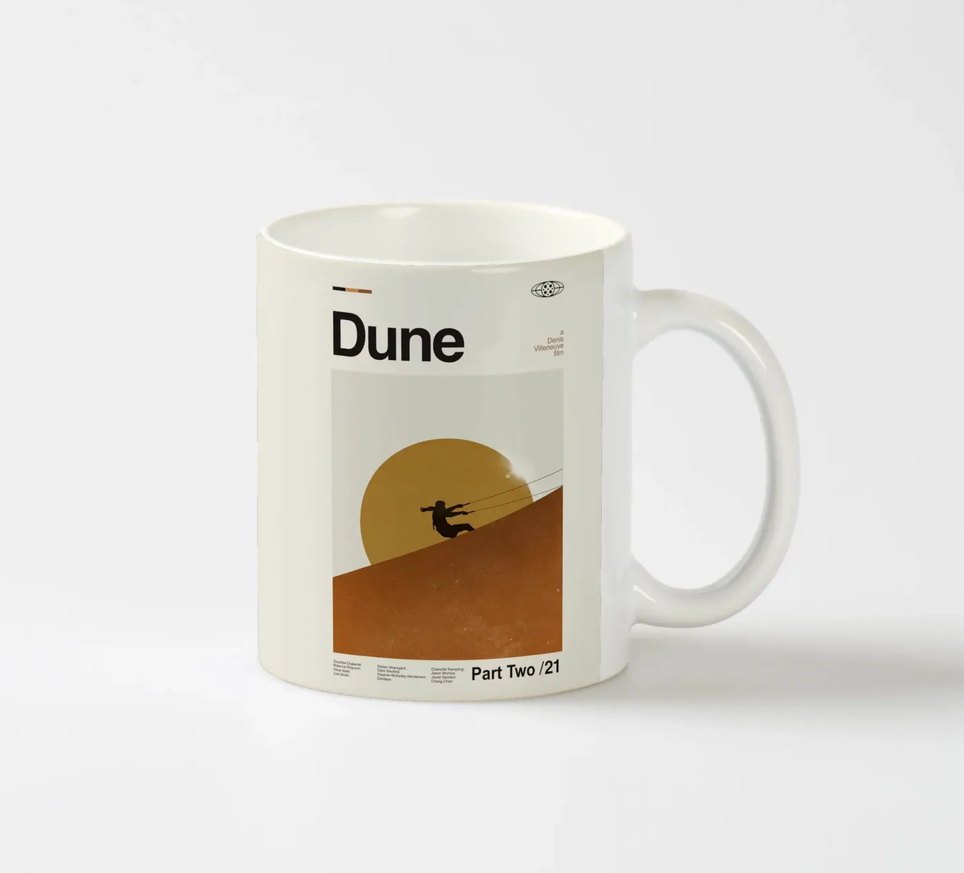 Part Two ceramic mug by Kaiser Sabrina