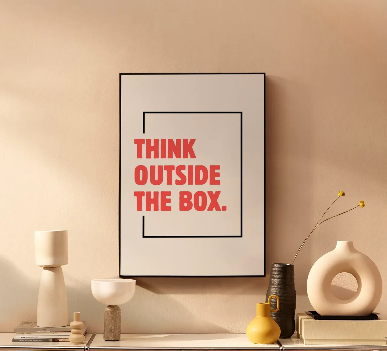 Think outside the box plexiglass da PinkCandyWalls