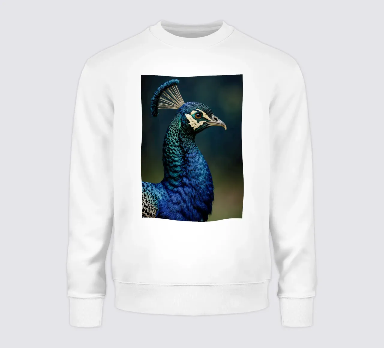 Peacock Portrait felpa da Attaboy Dsgn