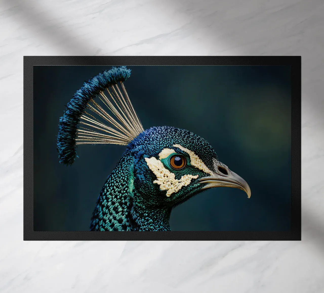 Peacock Portrait zerbino da Attaboy Dsgn