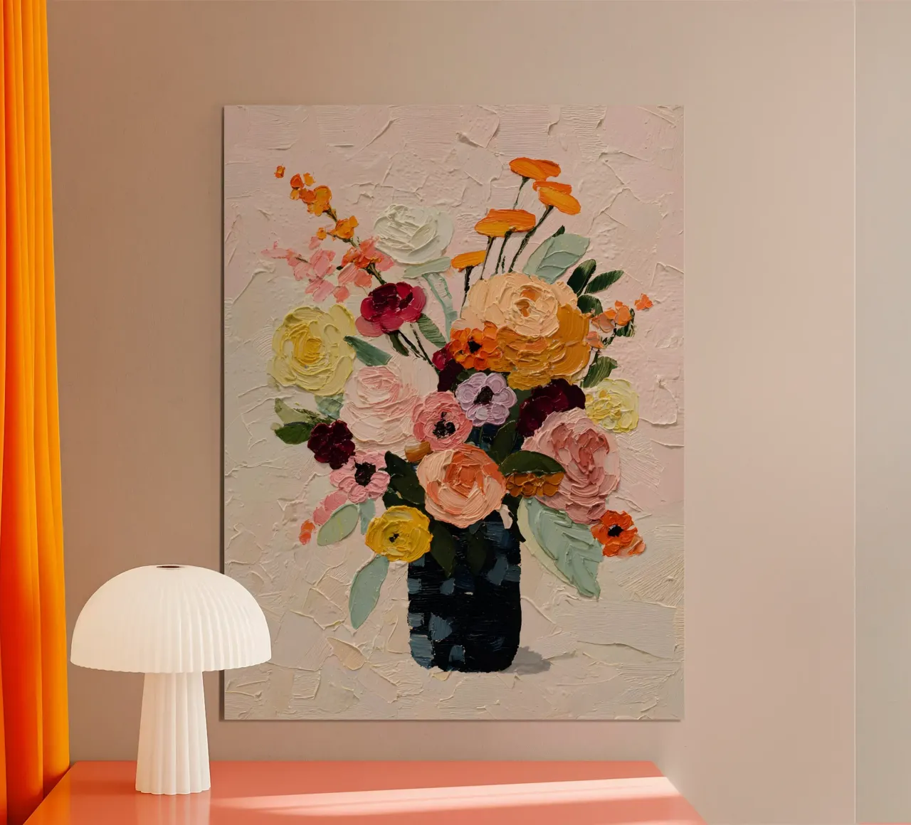 Floral Vase poster da Gypsy Galleria