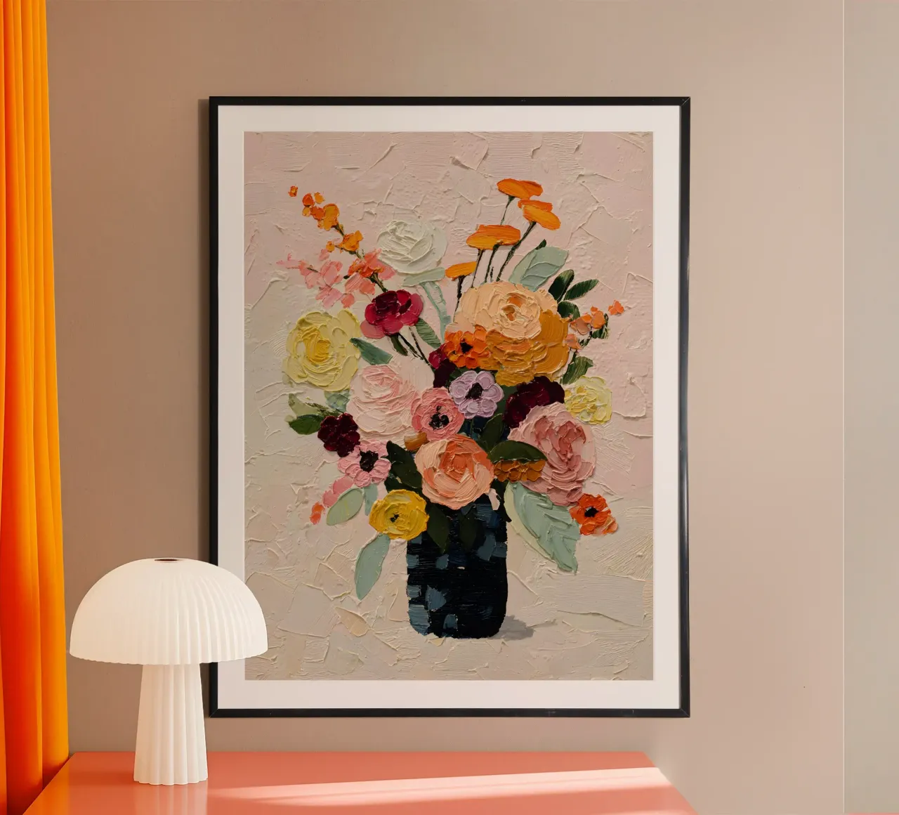 Floral Vase poster da Gypsy Galleria