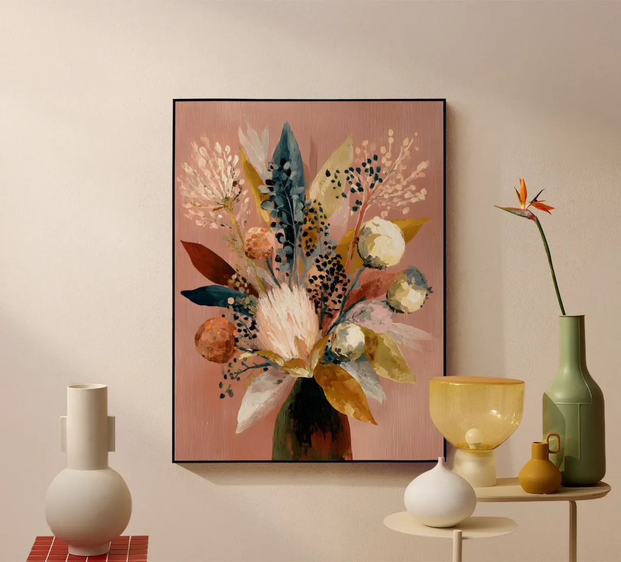 Protea Vase plexiglass da Gypsy Galleria