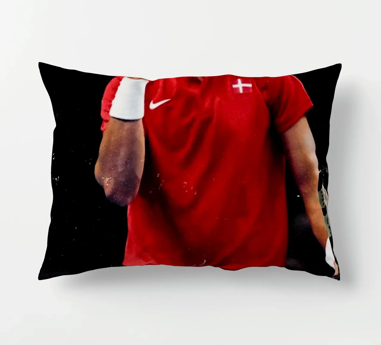Holger Rune cuscino da Low poly art