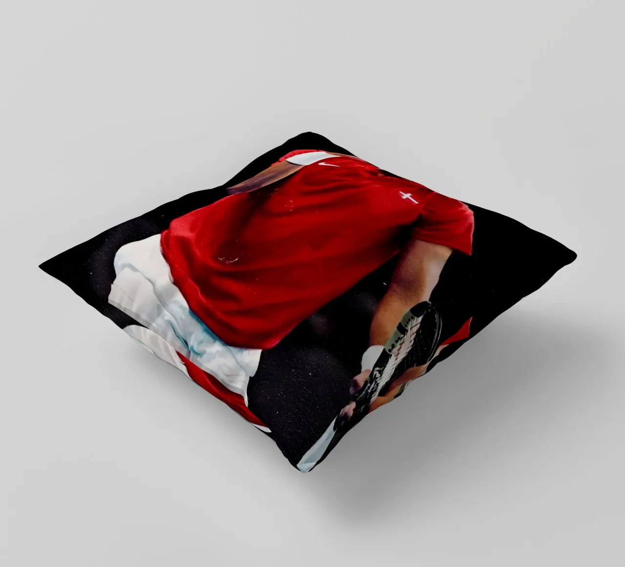 Holger Rune cuscino da Low poly art