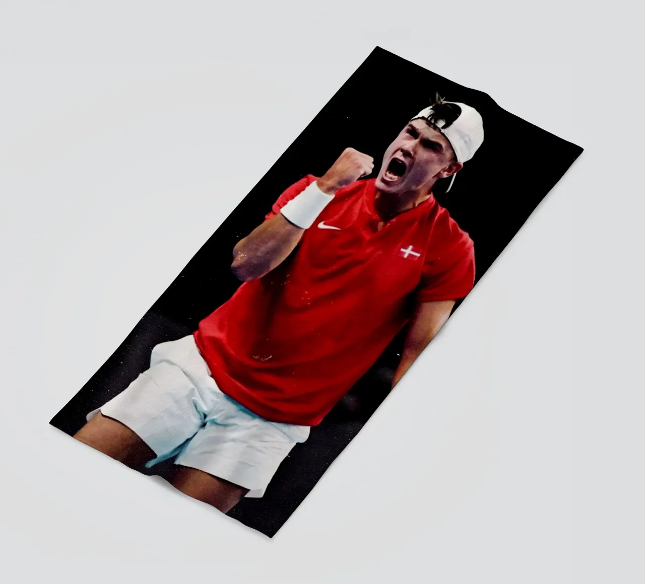 Holger Rune telo mare da Low poly art