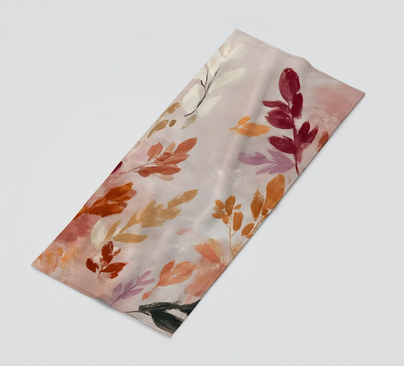 Abstract Fall beach towel by Gypsy Galleria