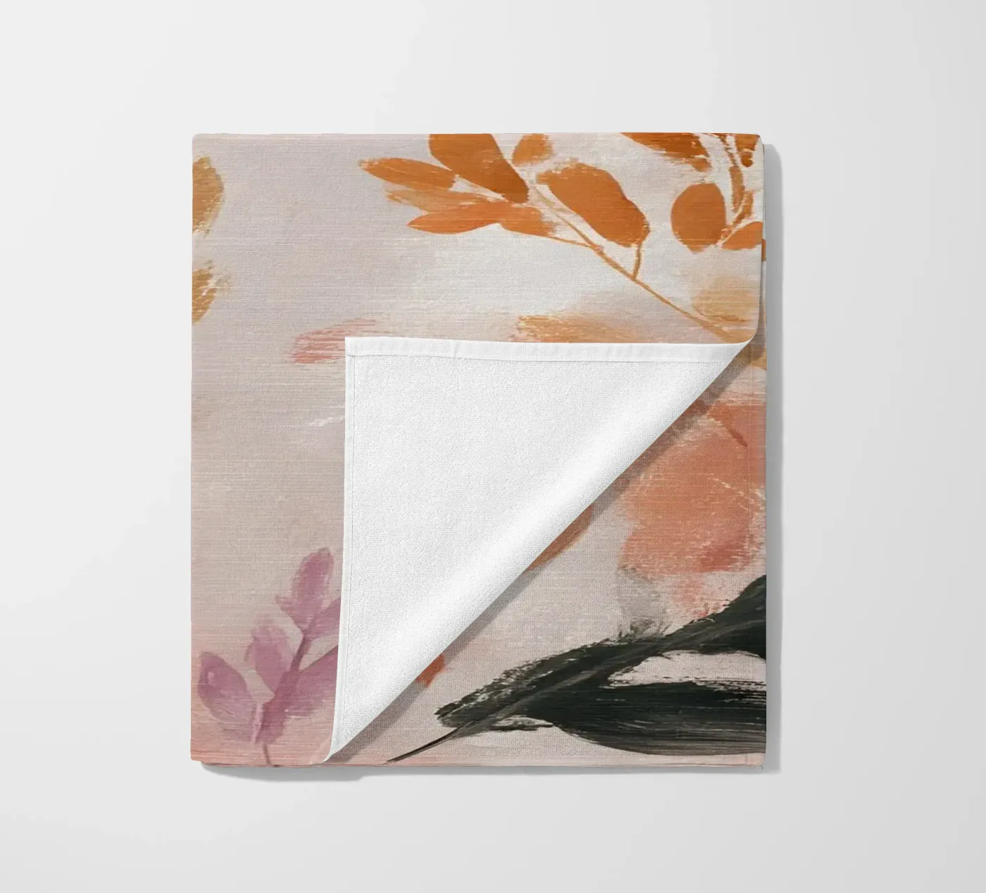 Abstract Fall beach towel by Gypsy Galleria