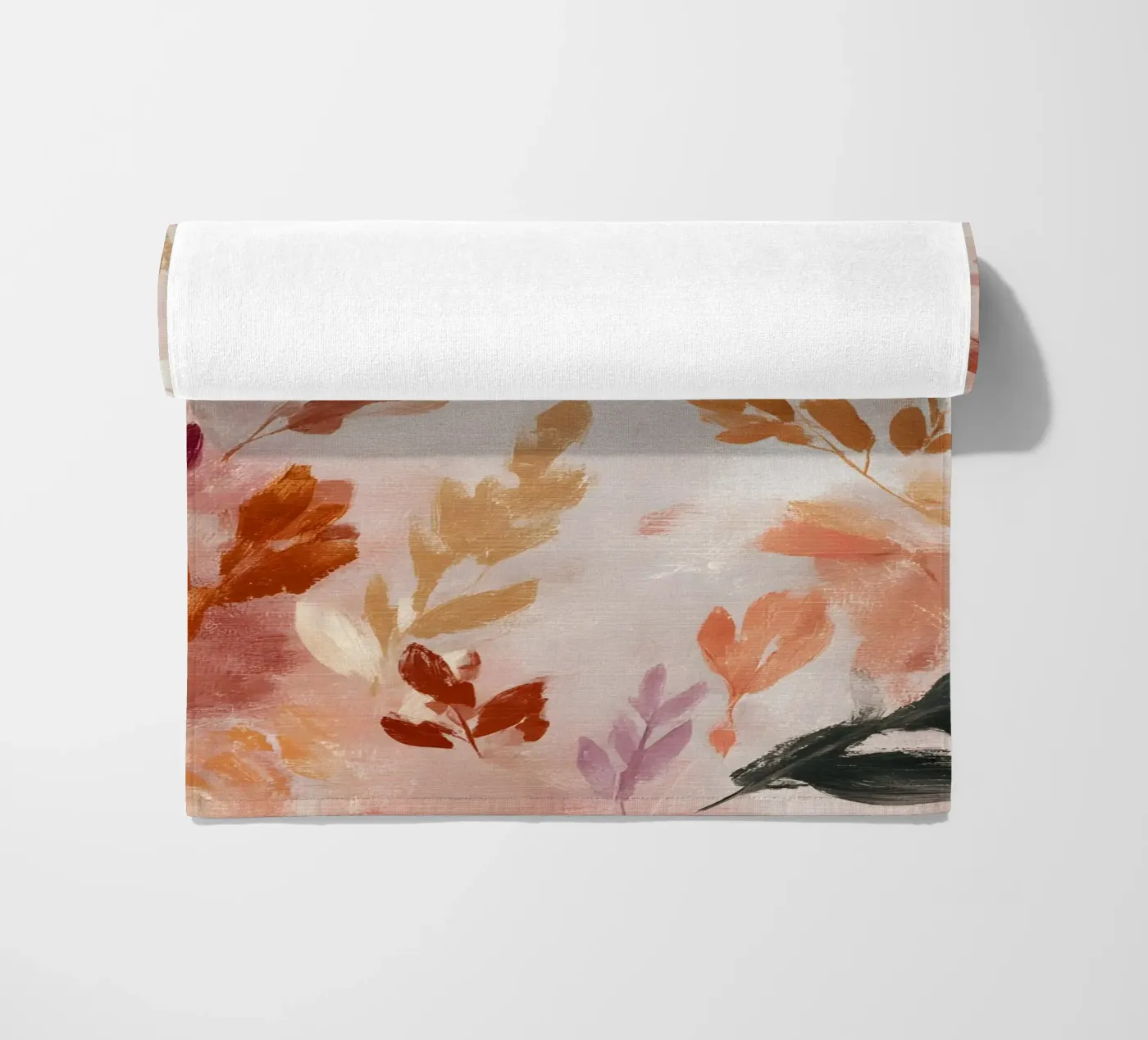 Abstract Fall beach towel by Gypsy Galleria