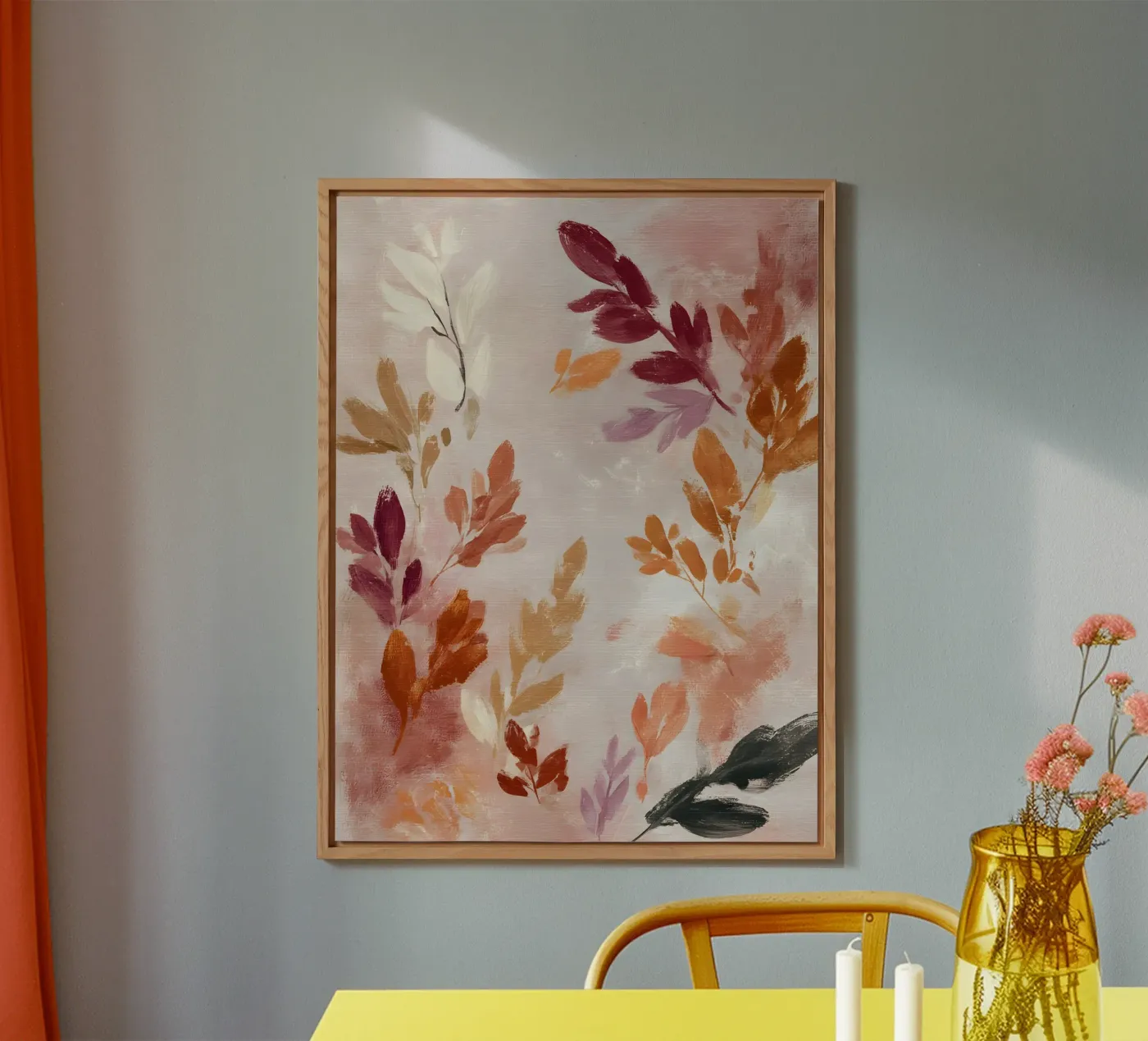 Abstract Fall forex plate by Gypsy Galleria
