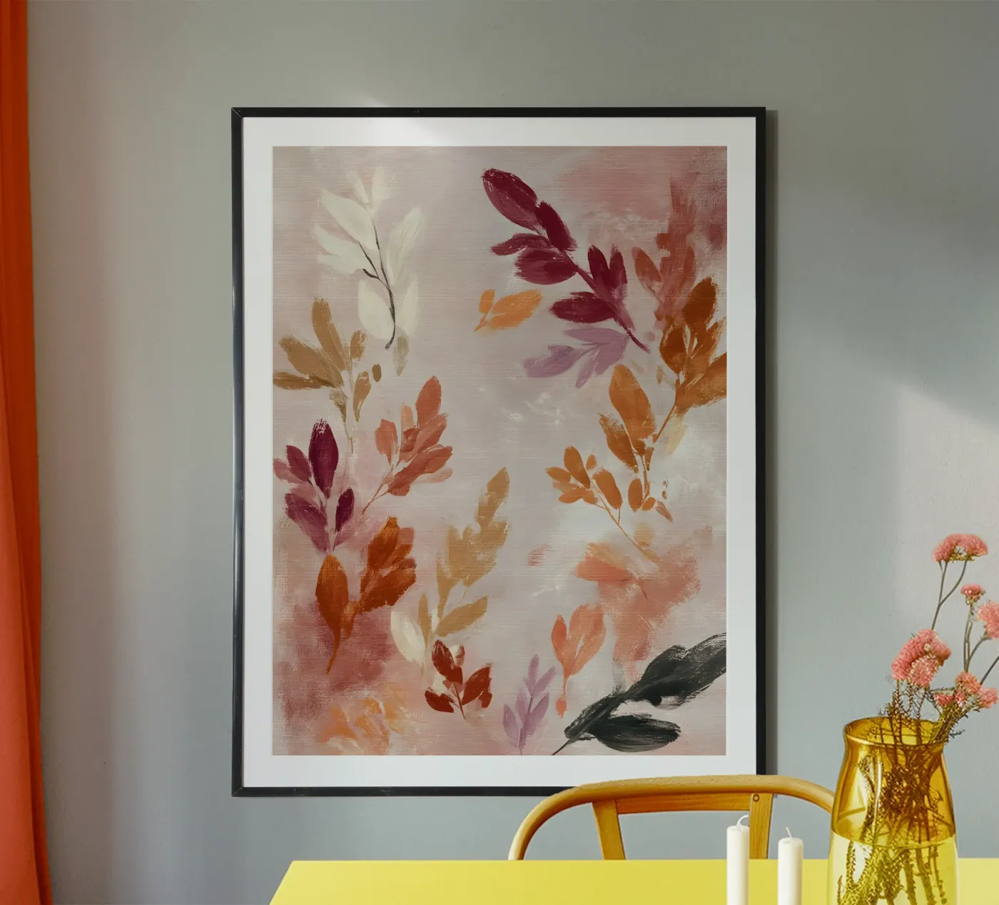 Abstract Fall poster by Gypsy Galleria