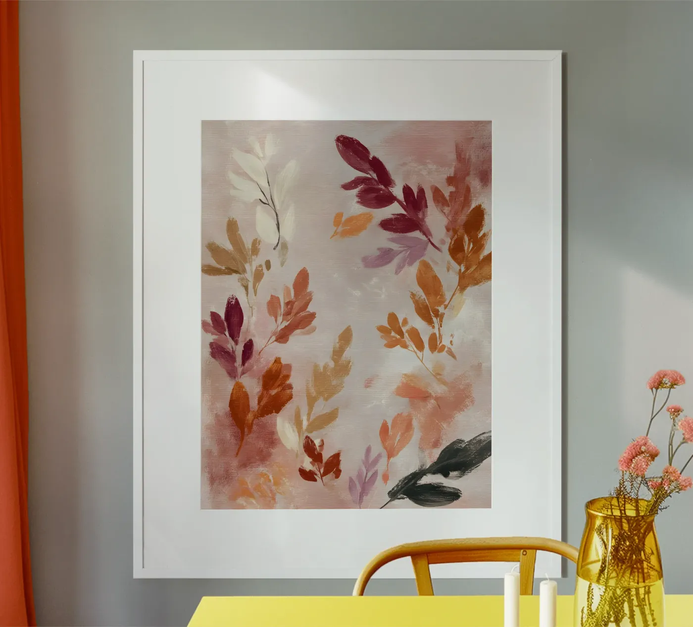 Abstract Fall poster by Gypsy Galleria