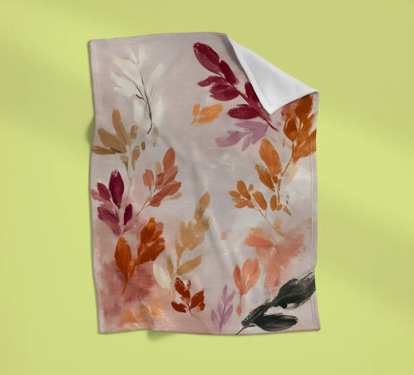 Abstract Fall Fleecedecke von Gypsy Galleria