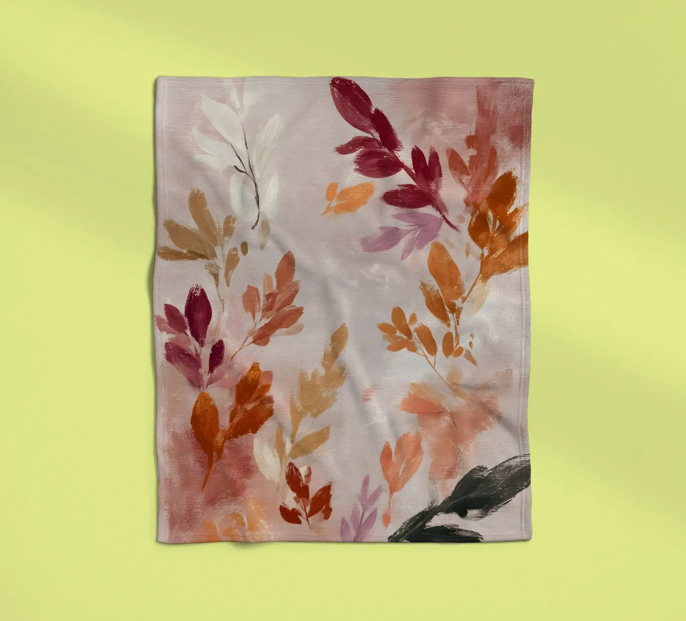 Abstract Fall fleecedeken van Gypsy Galleria