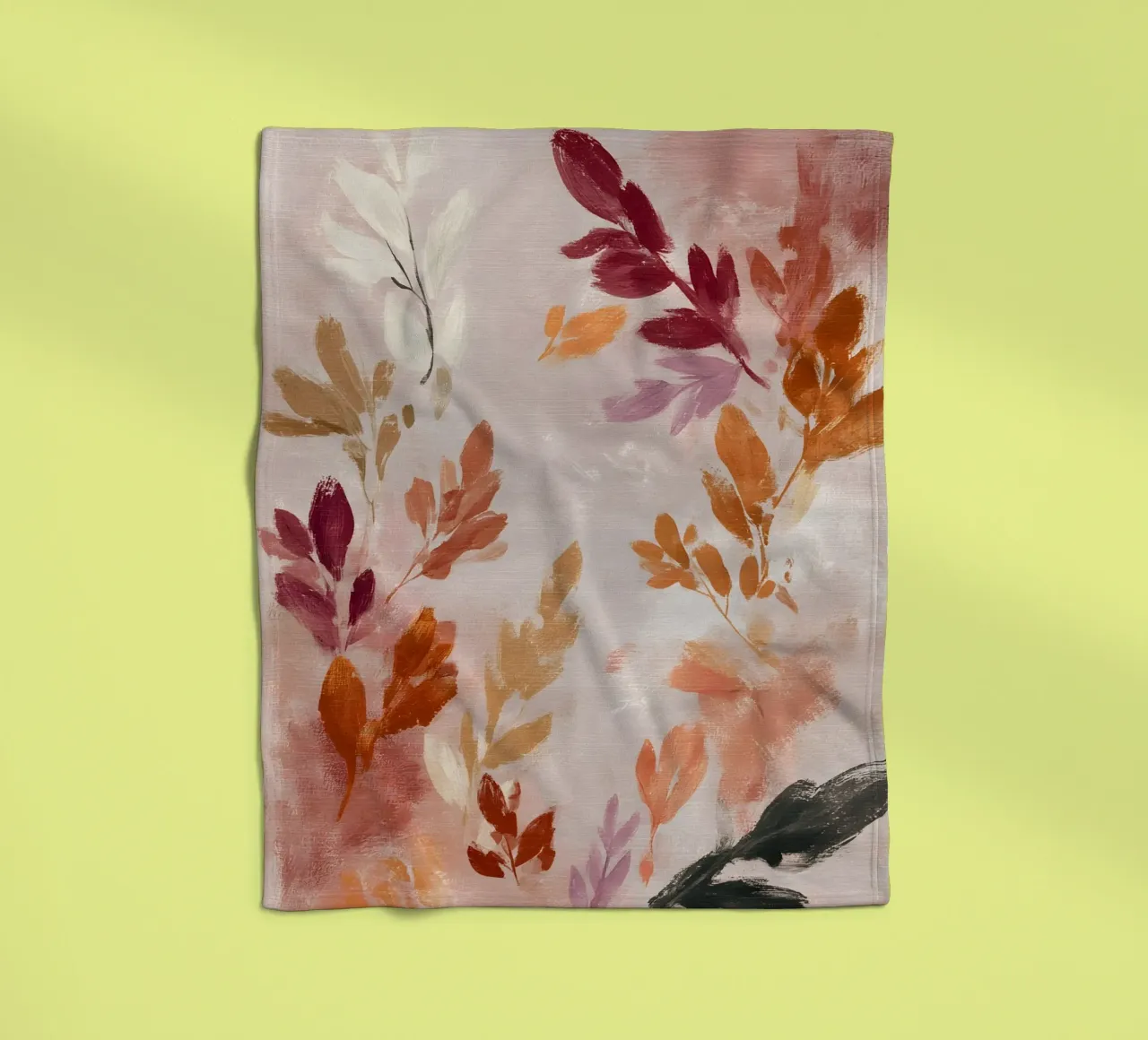 Abstract Fall Fleecedecke von Gypsy Galleria