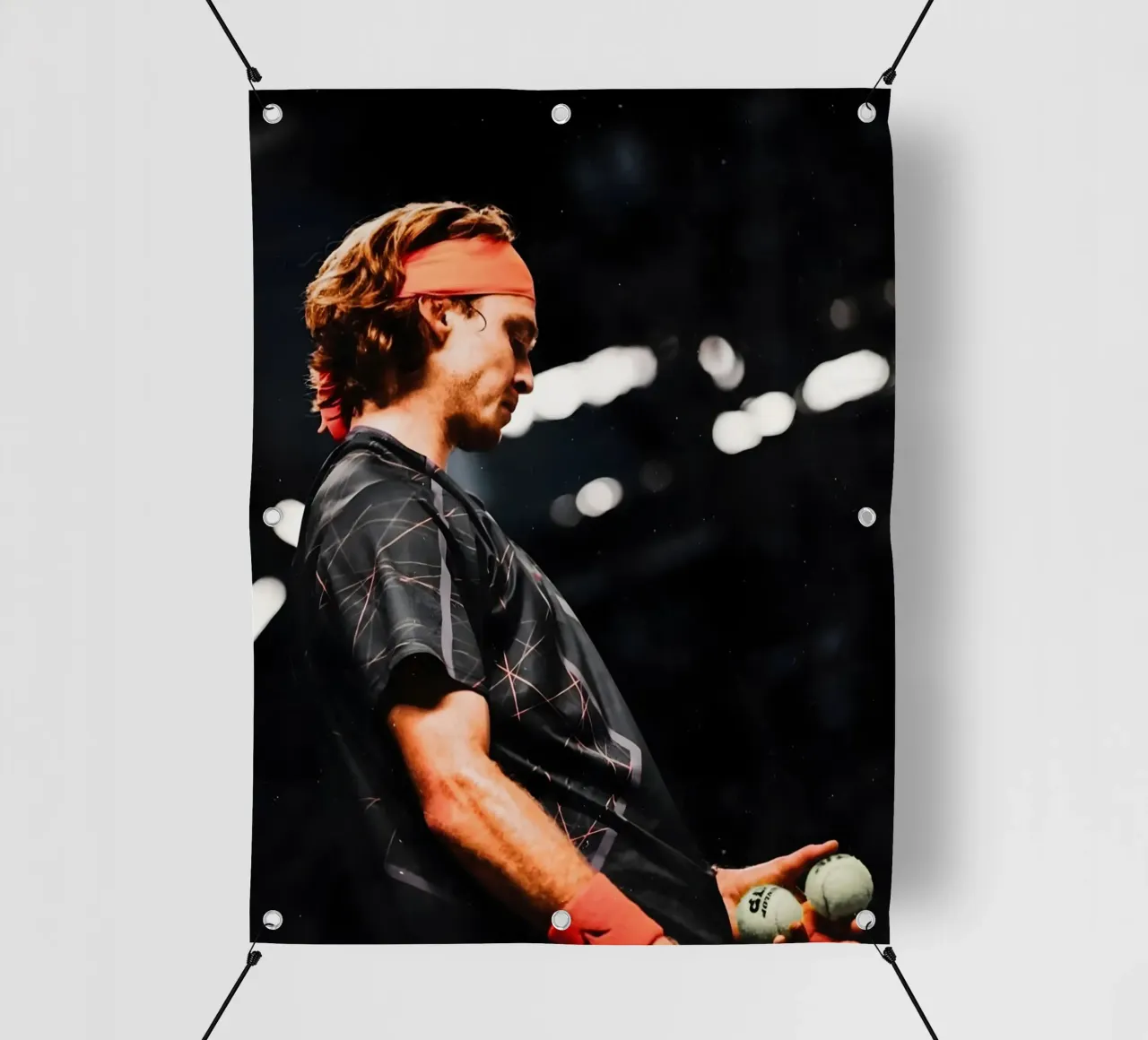 Andrey Rublev telo in pvc da Low poly art