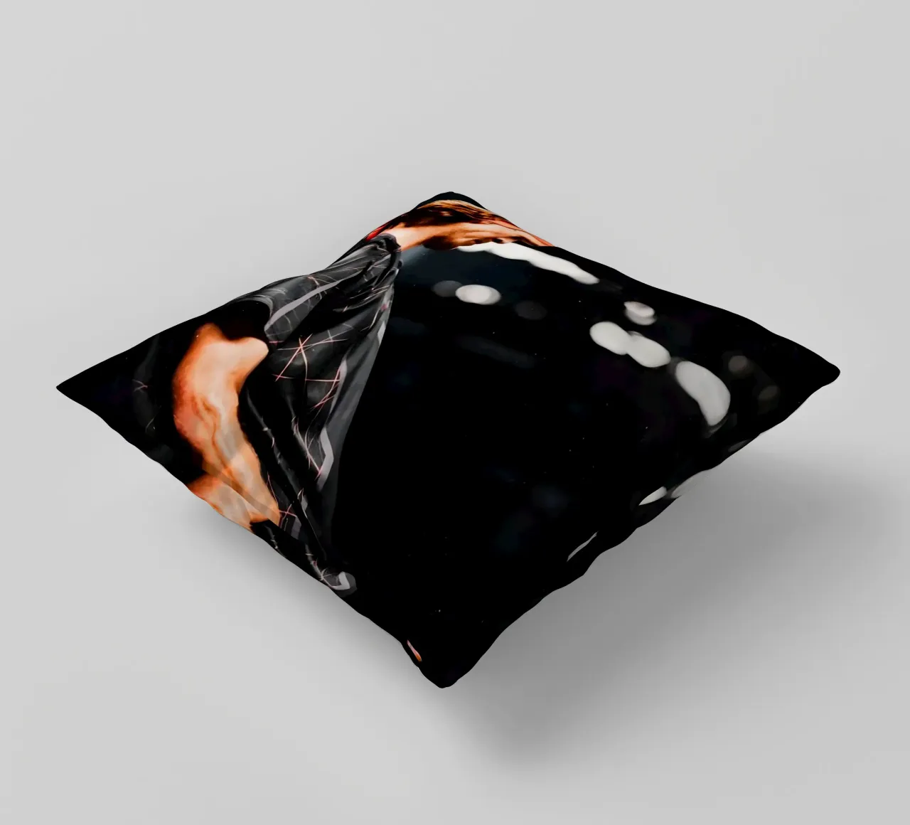 Andrey Rublev cuscino da Low poly art