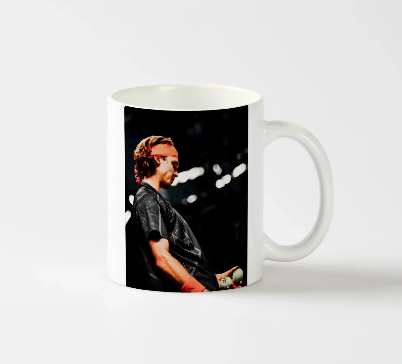 Andrey Rublev tazza in ceramica da Low poly art