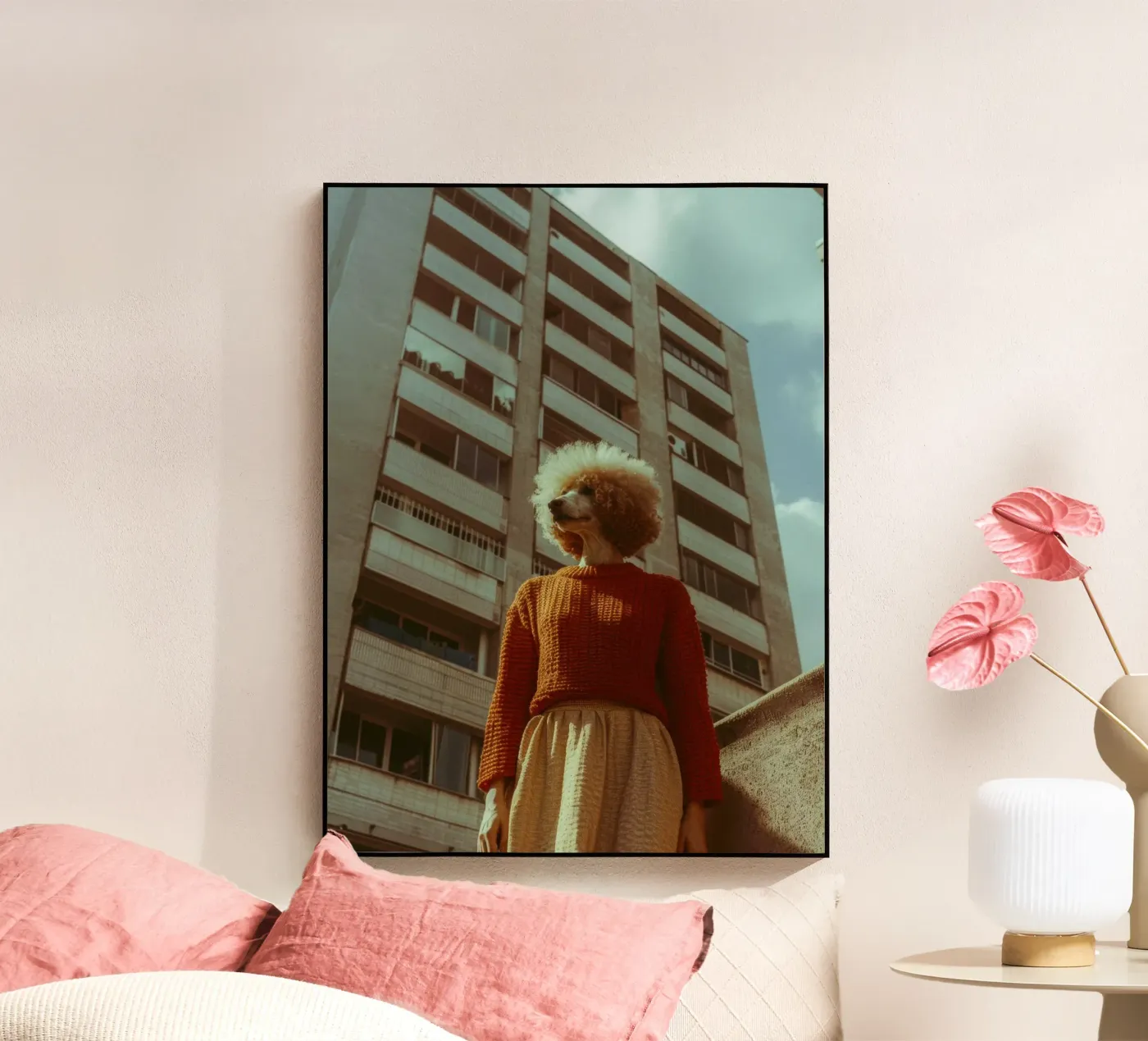 Marlène plexiglass da Affiches Chien Originales – Dogland