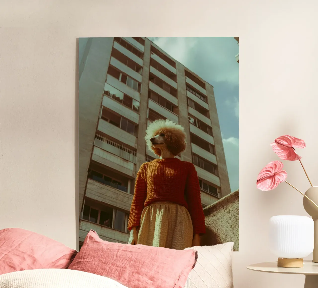 Marlène plexiglass da Affiches Chien Originales – Dogland