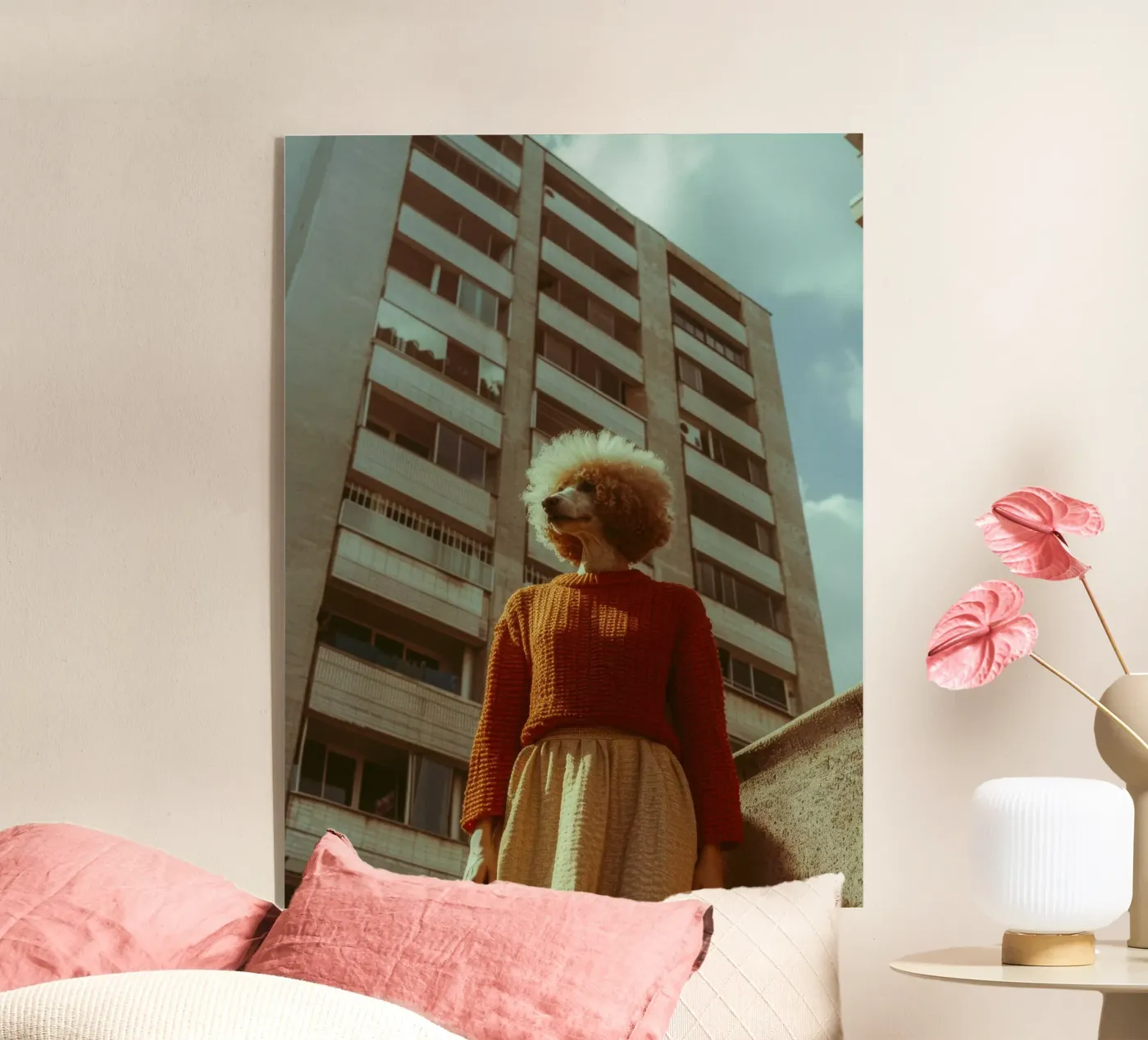 Marlène plexiglass da Affiches Chien Originales – Dogland