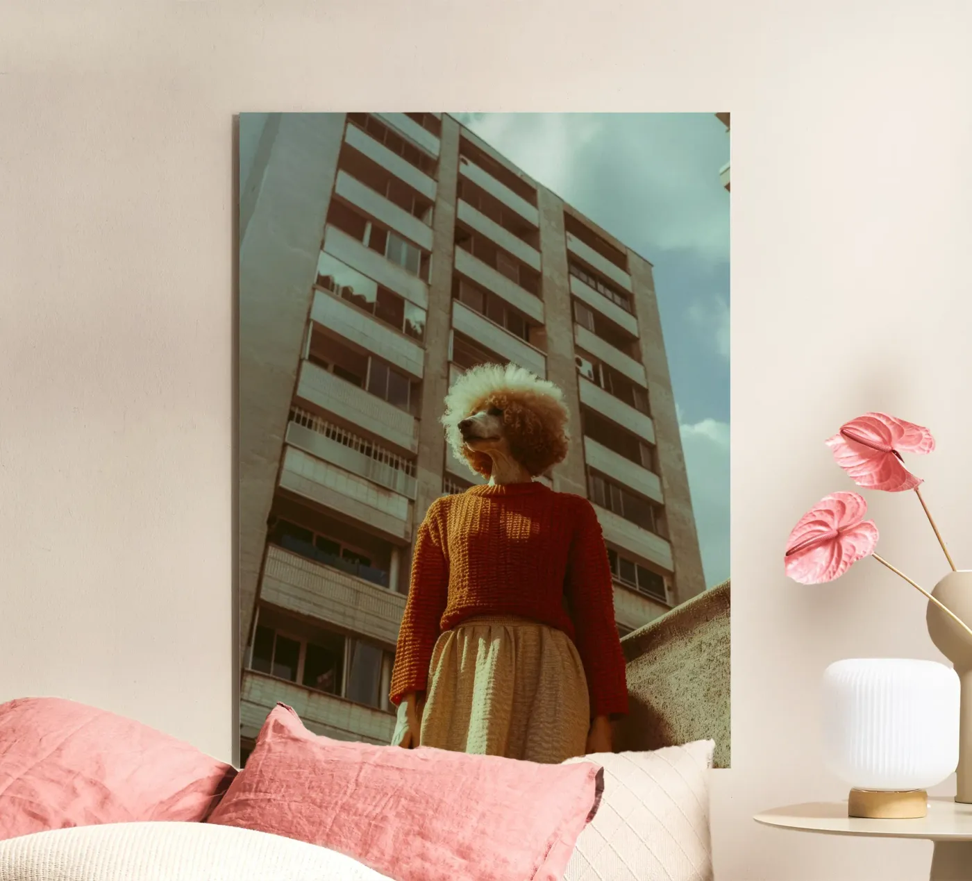 Marlène forex plate by Affiches Chien Originales – Dogland