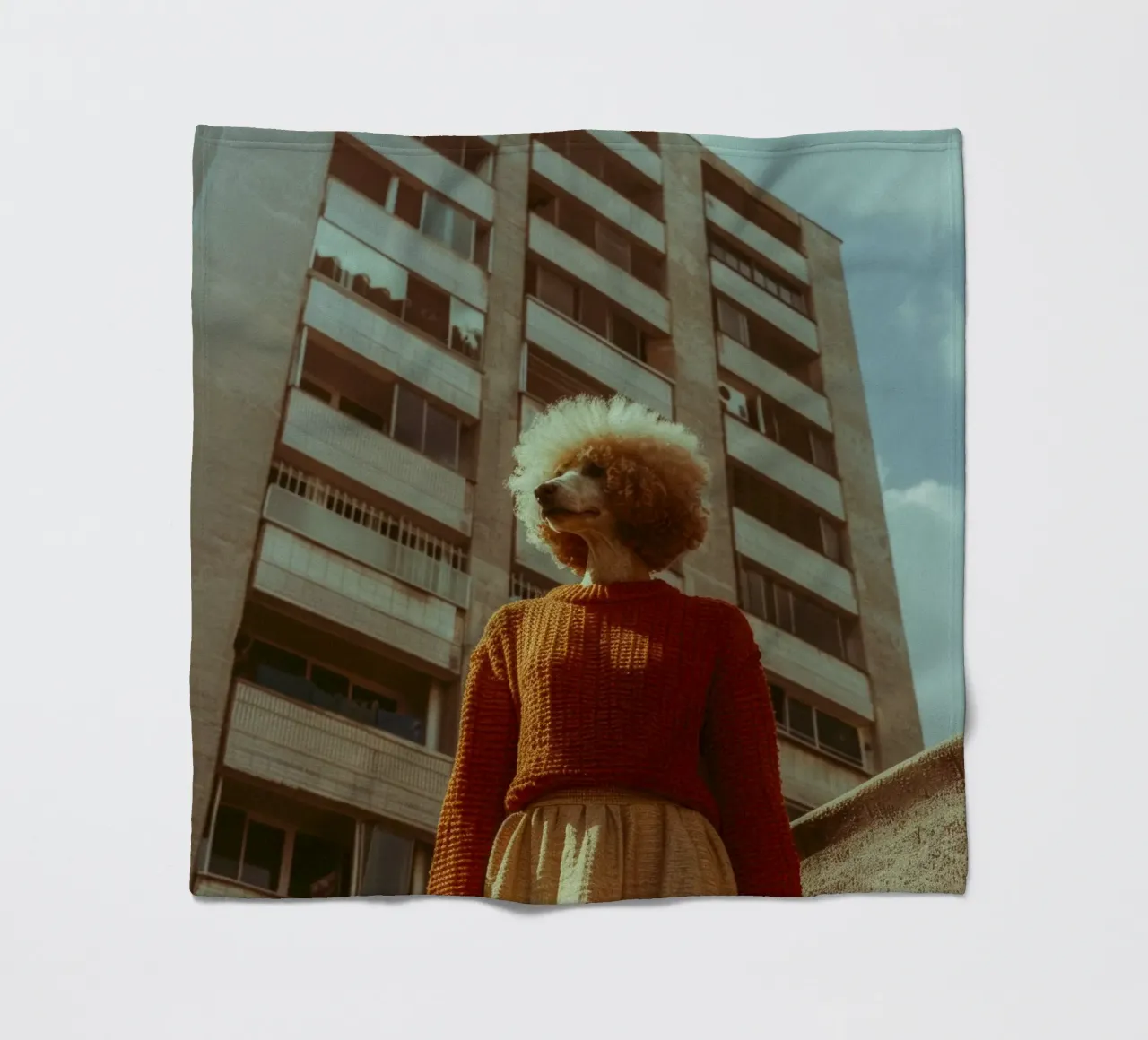 Marlène coperta in pile da Affiches Chien Originales – Dogland
