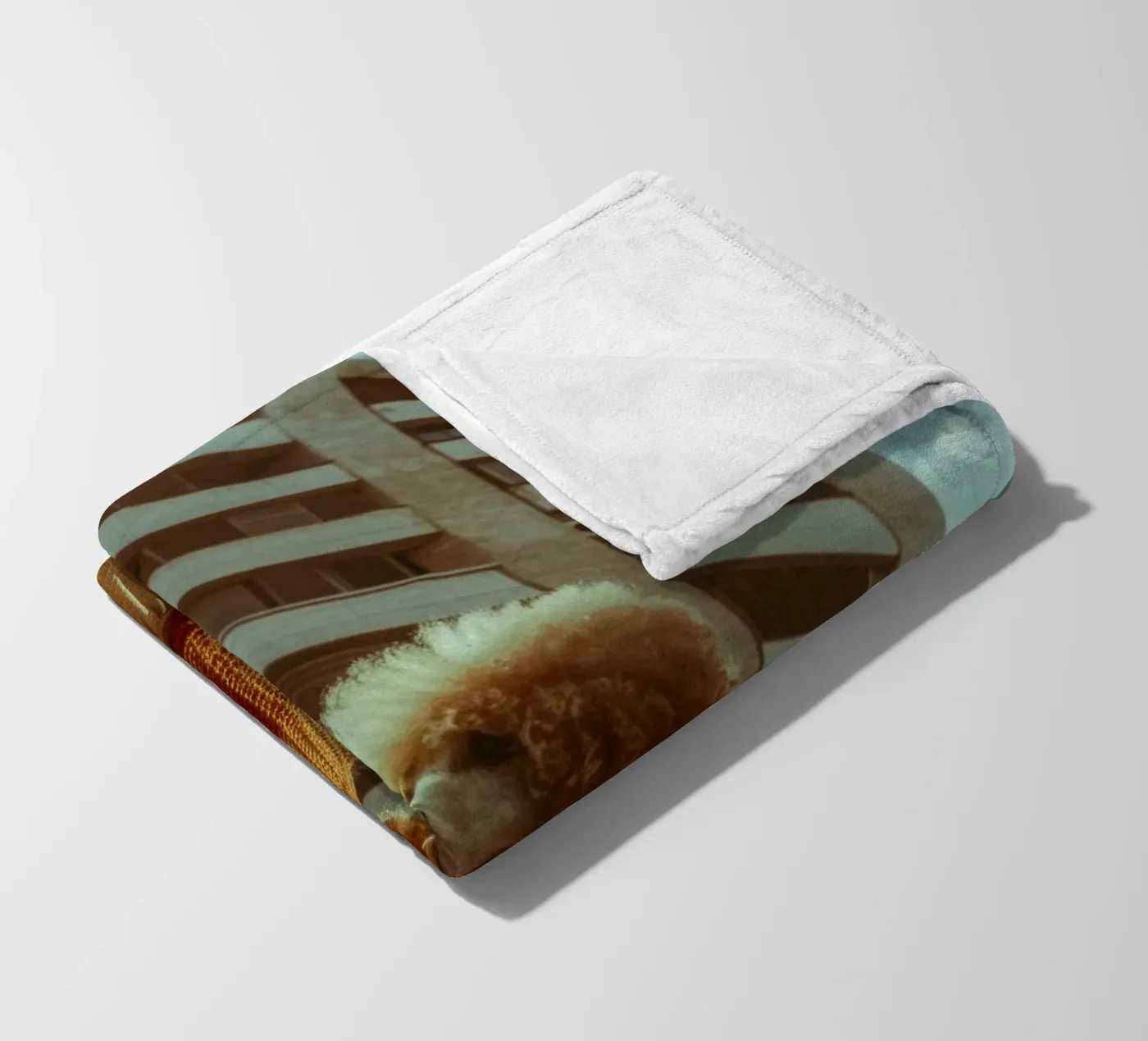 Marlène Fleecedecke von Affiches Chien Originales – Dogland