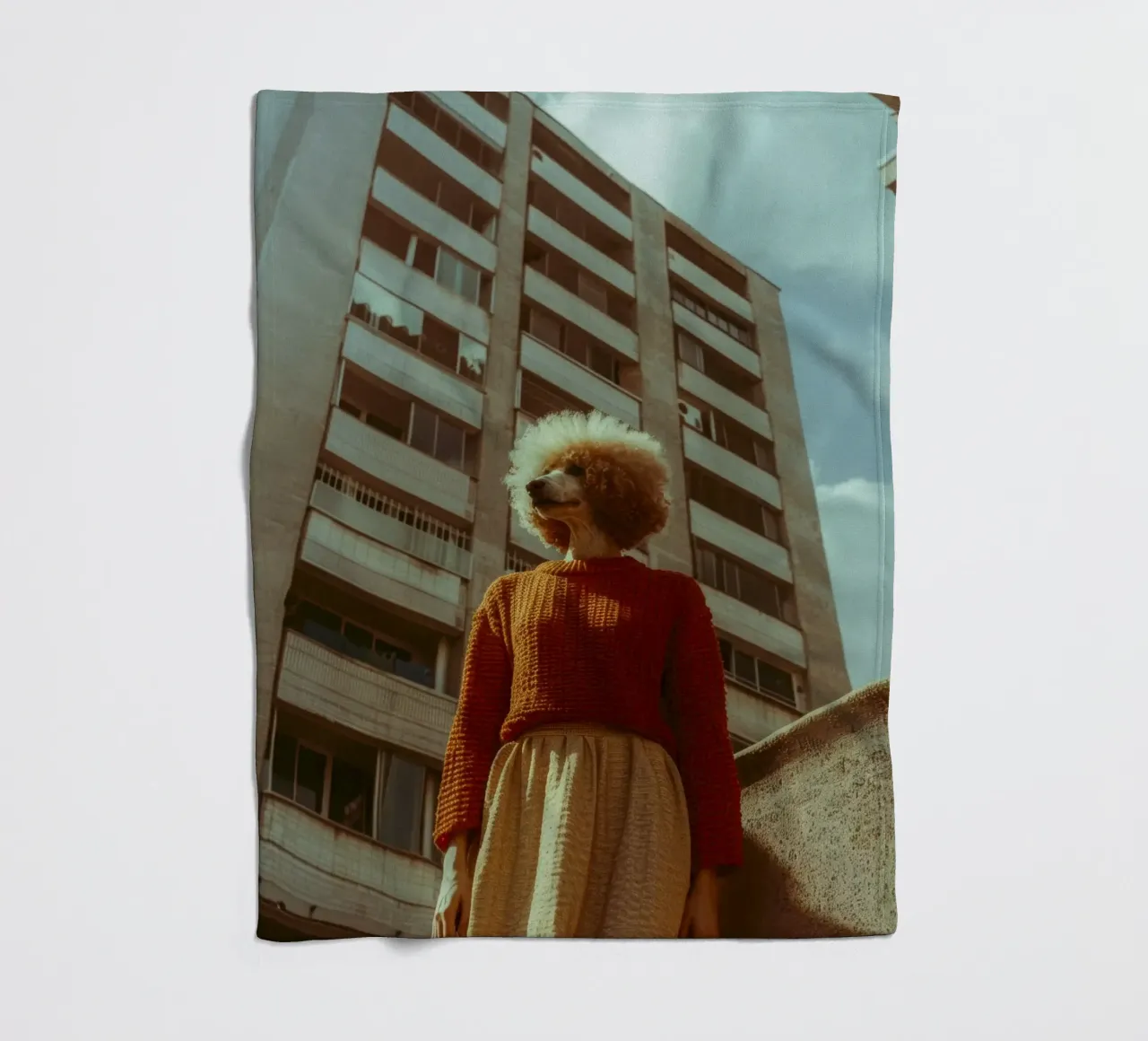 Marlène fleecedeken van Affiches Chien Originales – Dogland