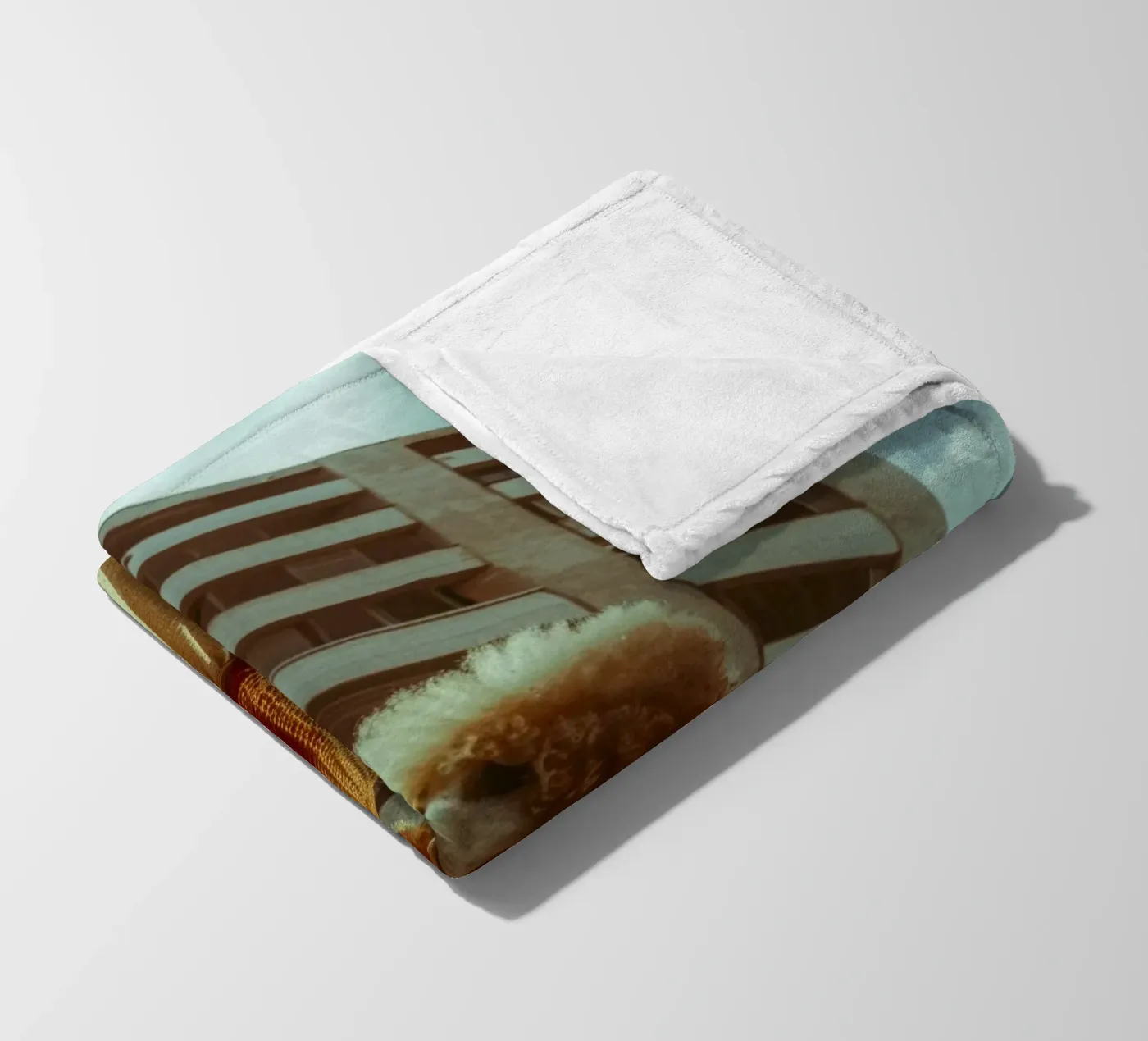 Marlène Fleecedecke von Affiches Chien Originales – Dogland