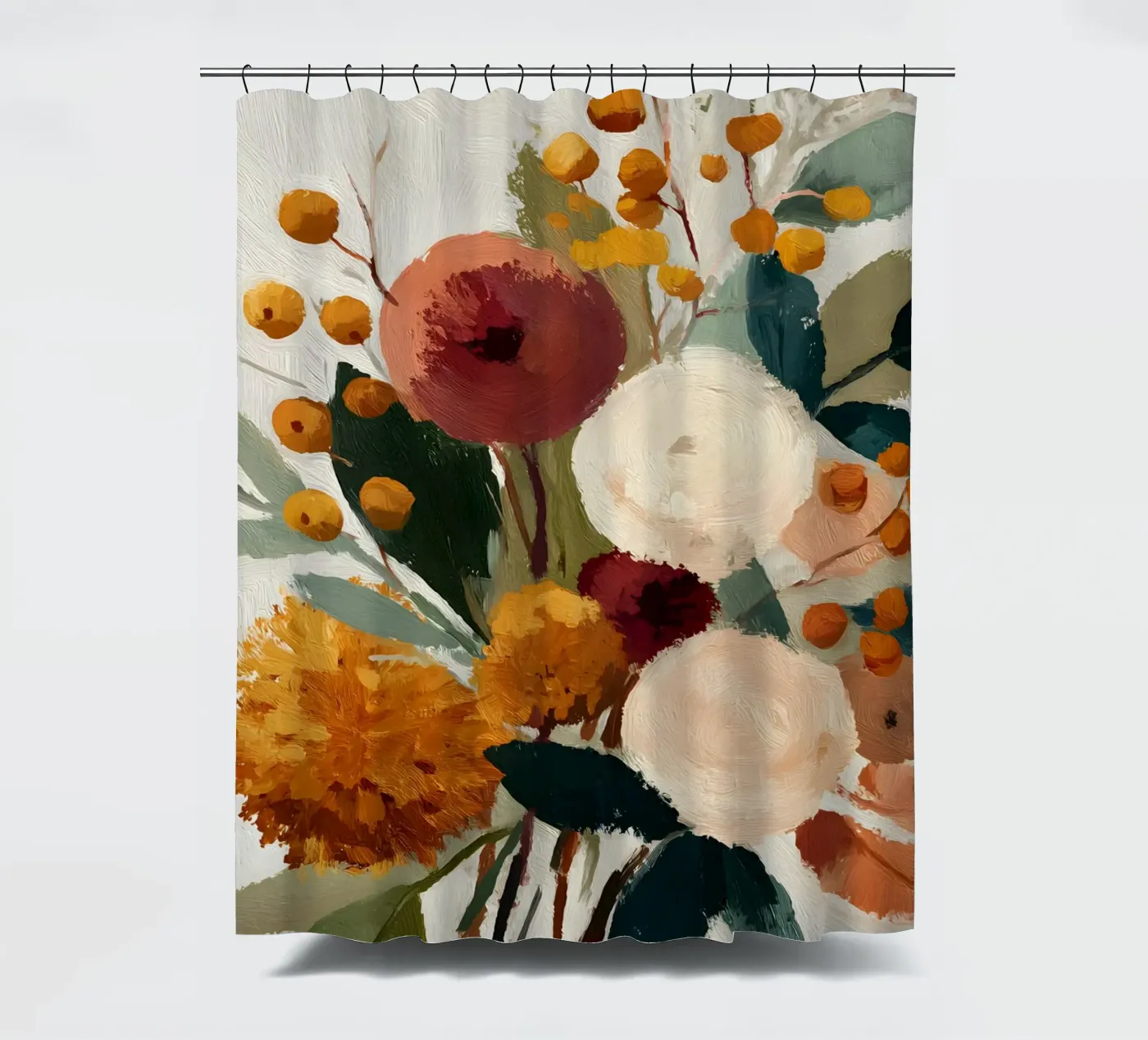 Rustic Elegance Duschvorhang von Gypsy Galleria