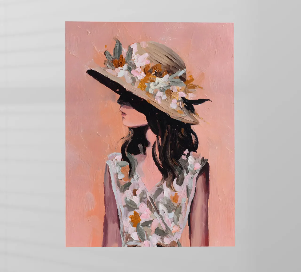 Lady in Bloom pellicola backlit da Gypsy Galleria