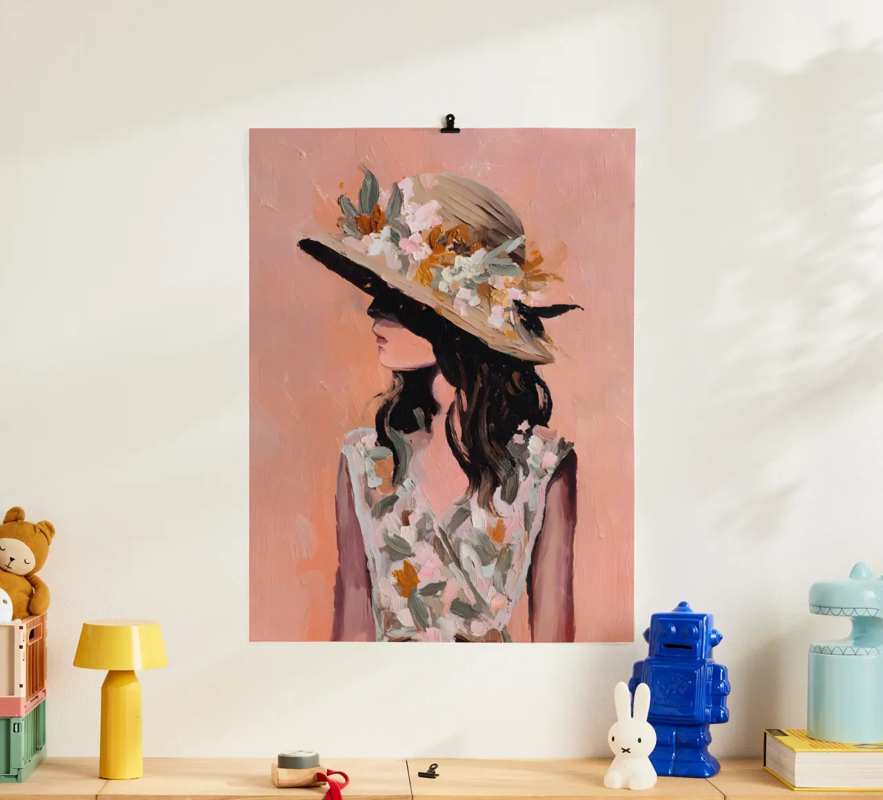 Lady in Bloom Poster von Gypsy Galleria