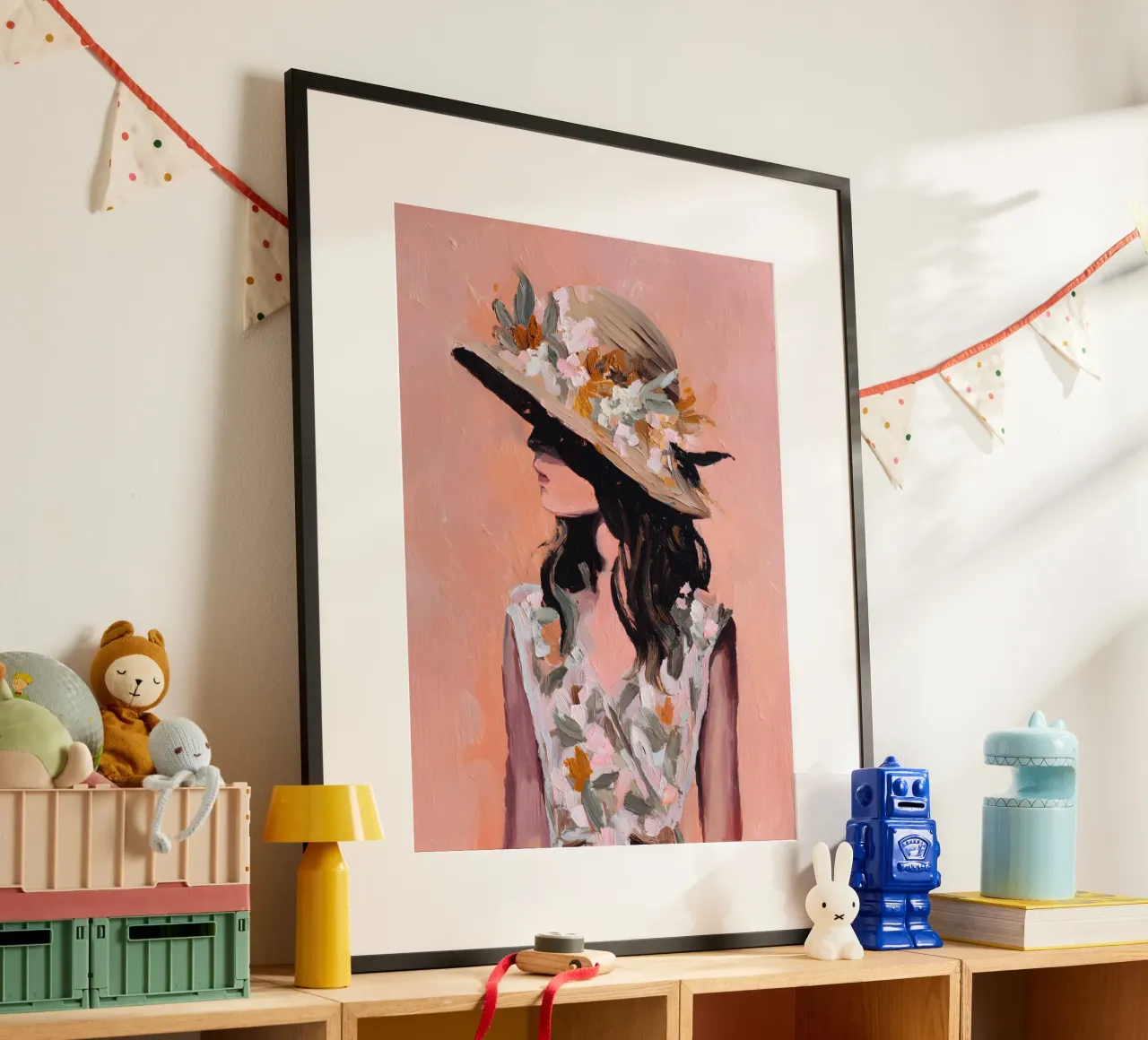 Lady in Bloom Poster von Gypsy Galleria