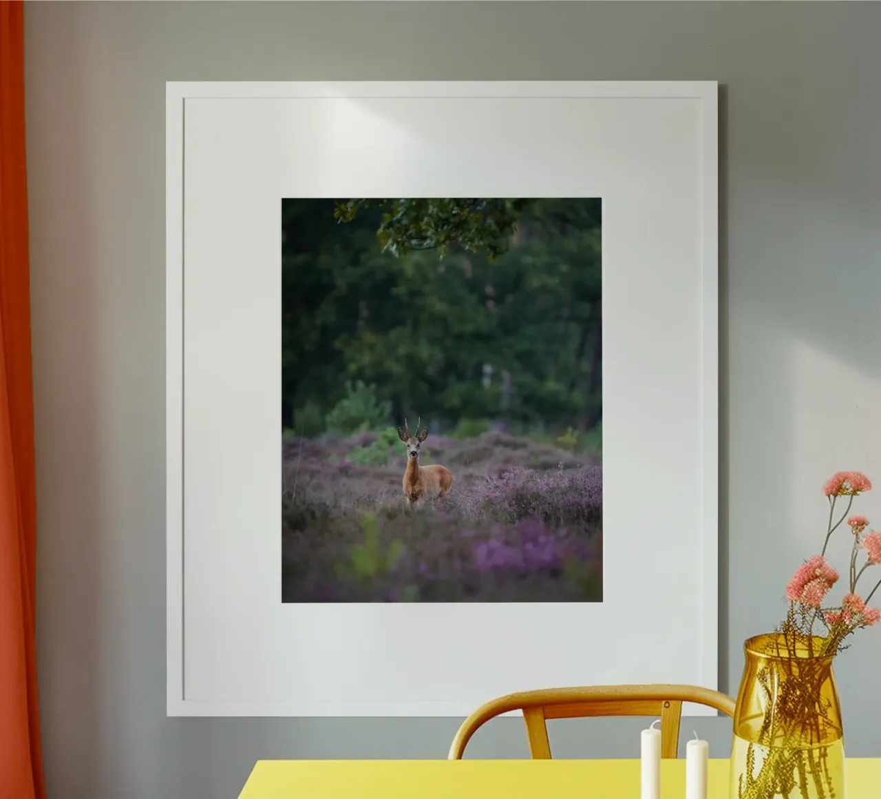 Maschio di capriolo poster da Tom's Wildlife