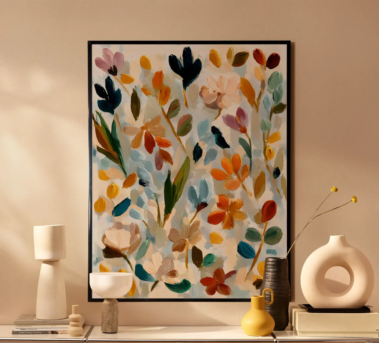 Wild Meadow poster con telaio in plastica da Gypsy Galleria